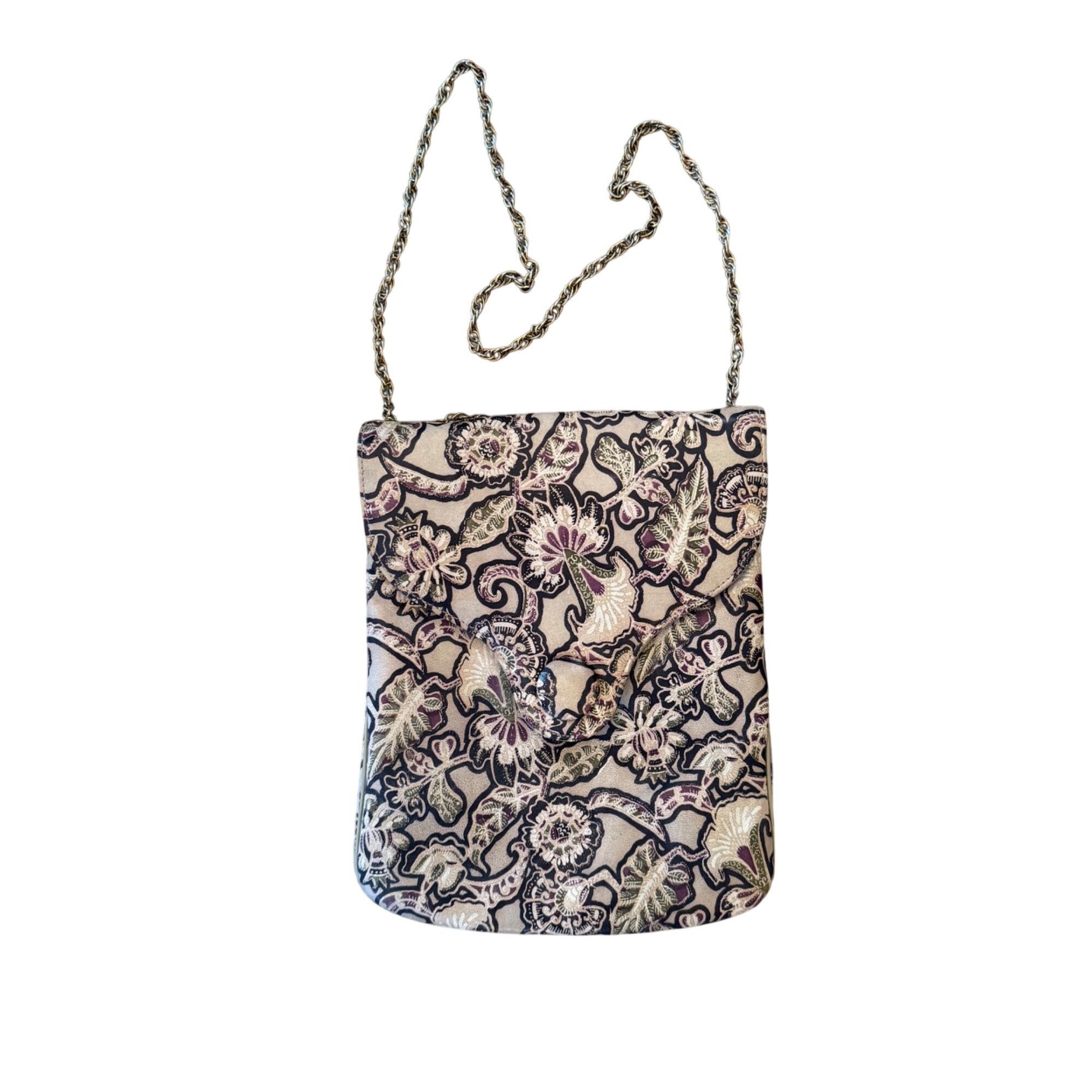 Vintage Vintage Varon Botanical Earthy Tones Bloomcore Chain Strap S Size ONE SIZE - 1 Thumbnail