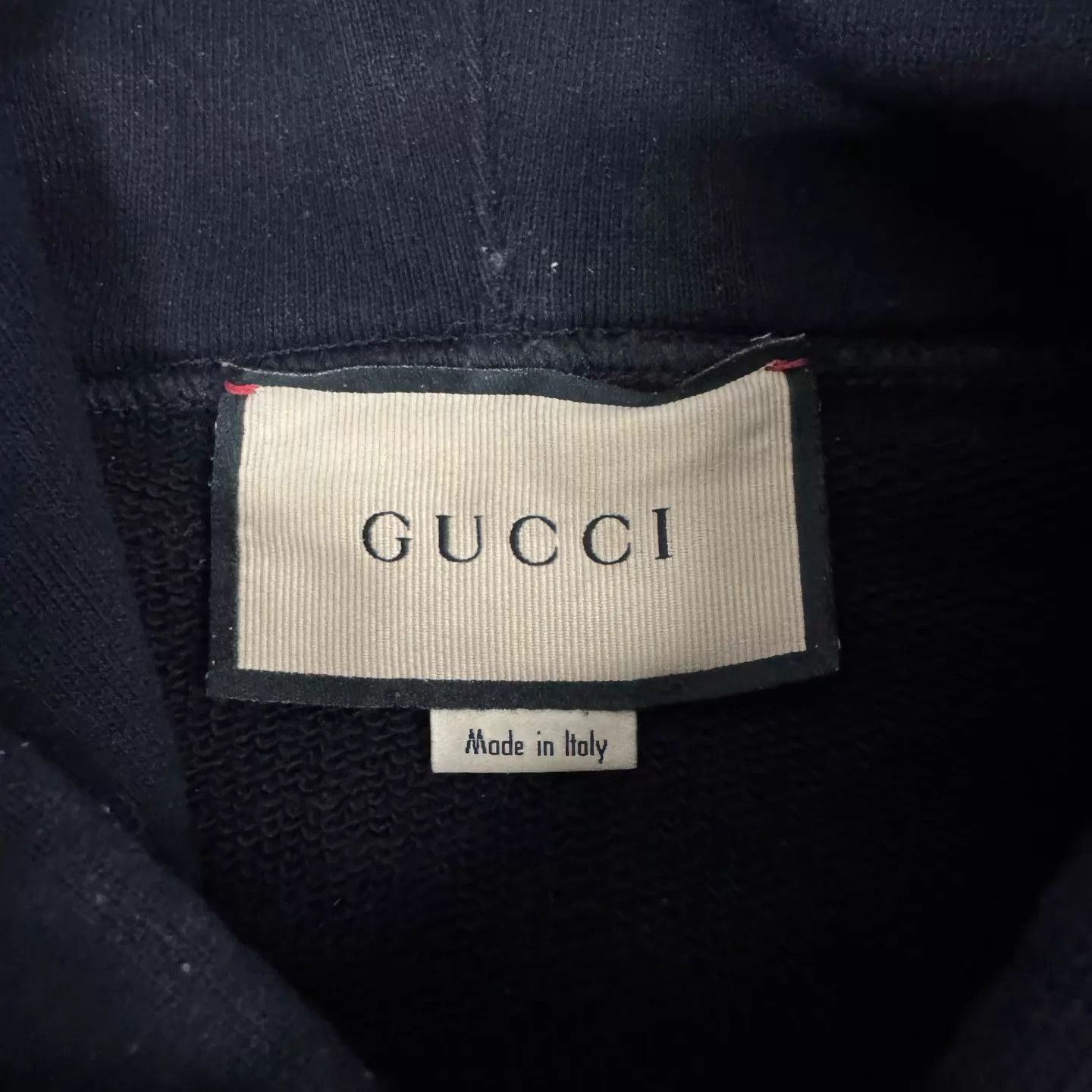 Gucci Gucci Red/Green Stripe Logo Hoodie L 99 New Size L / US 10 / IT 46 - 6 Thumbnail