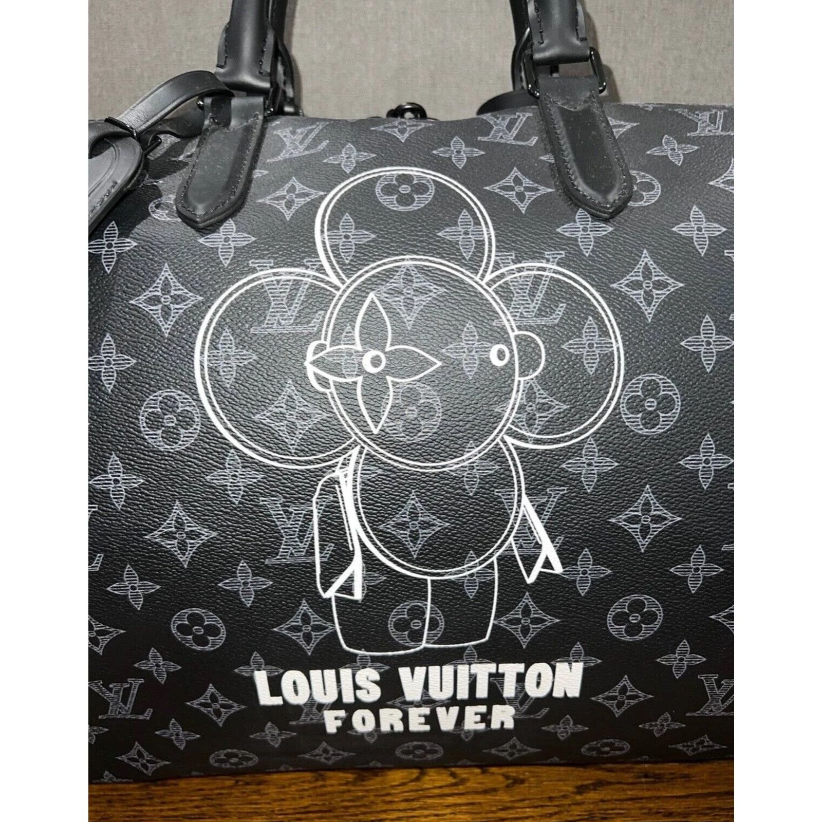 Louis Vuitton Louis Vuitton Keepall Bandouliere Duffle Weekend Travel Bag Size ONE SIZE - 3 Thumbnail