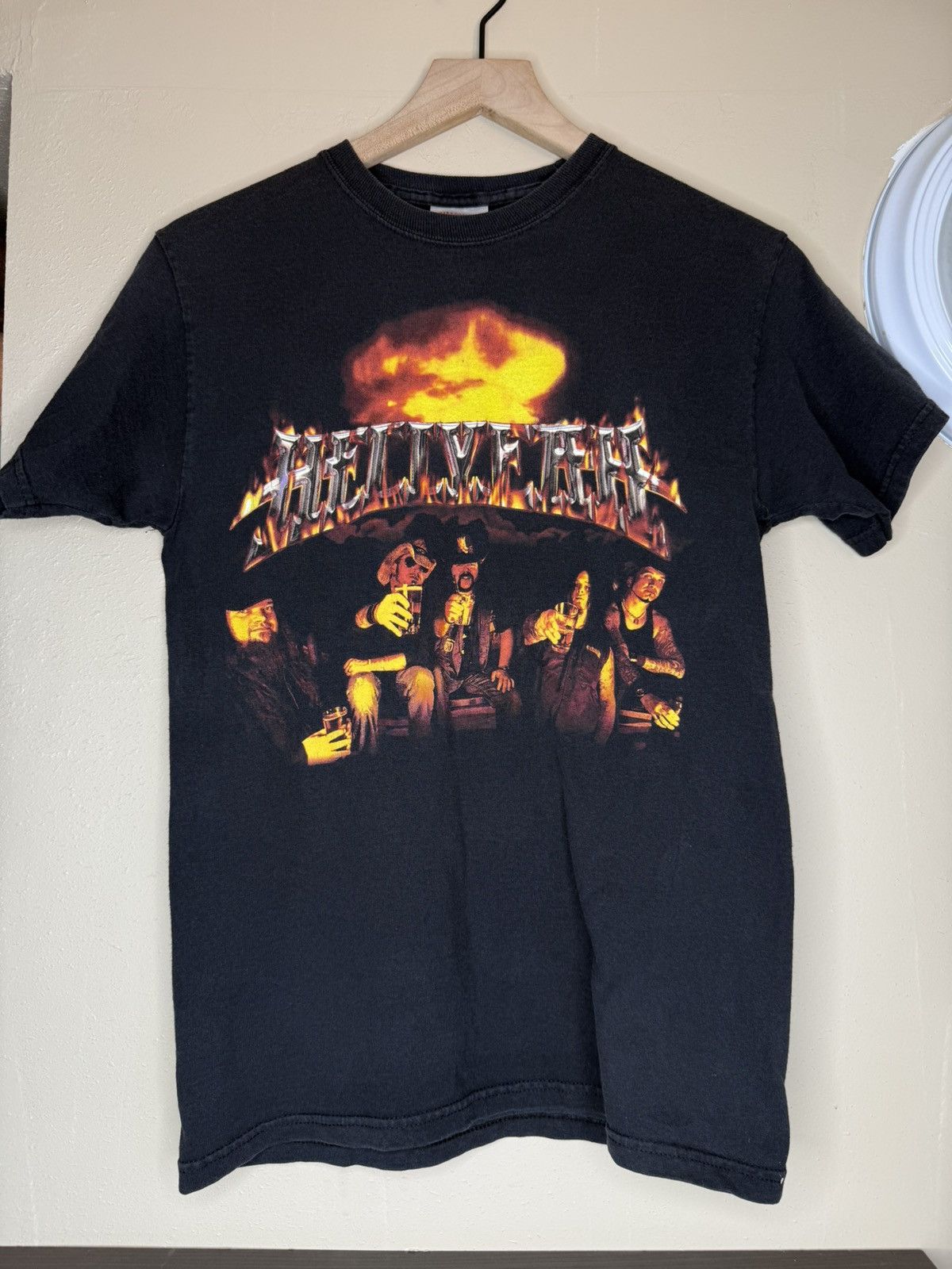 Vintage Vintage Hellyeah Alcohaulin Ass Tee Black T-Shirt Size Small Size US S / EU 44-46 / 1 - 1 Thumbnail