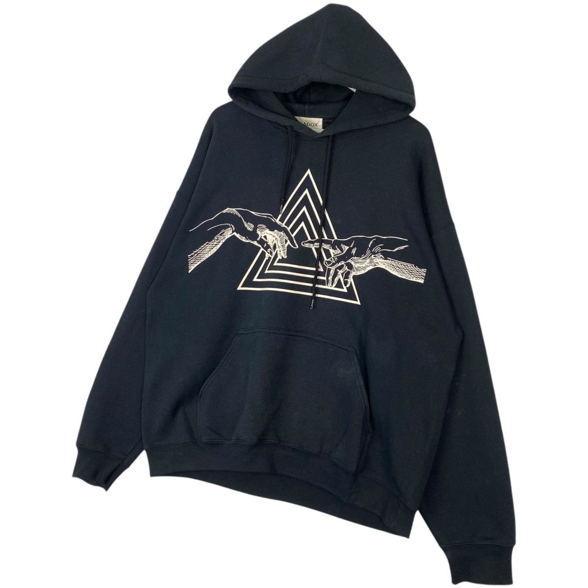 Designer × Vintage Vintage Paradox Hoodie Sweater Navy Blue Jumper Size XL Size US M / EU 48-50 / 2 - 2 Thumbnail