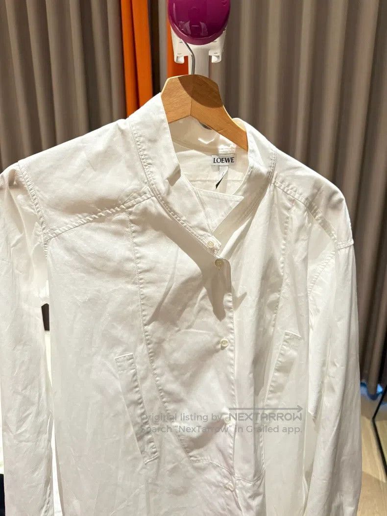 Loewe Loewe Asymmetrical shirt Size M / US 6-8 / IT 42-44 - 2 Thumbnail