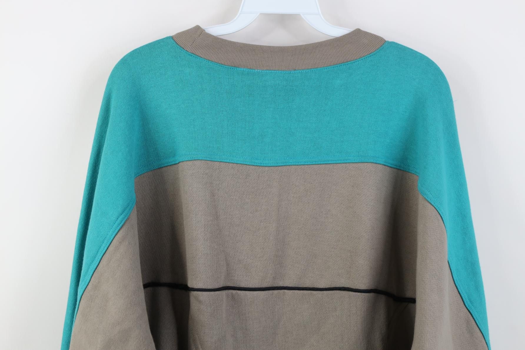 Vintage Deadstock Vintage 90s Streetwear Block Bullseye Sweatshirt Size US S / EU 44-46 / 1 - 10 Thumbnail