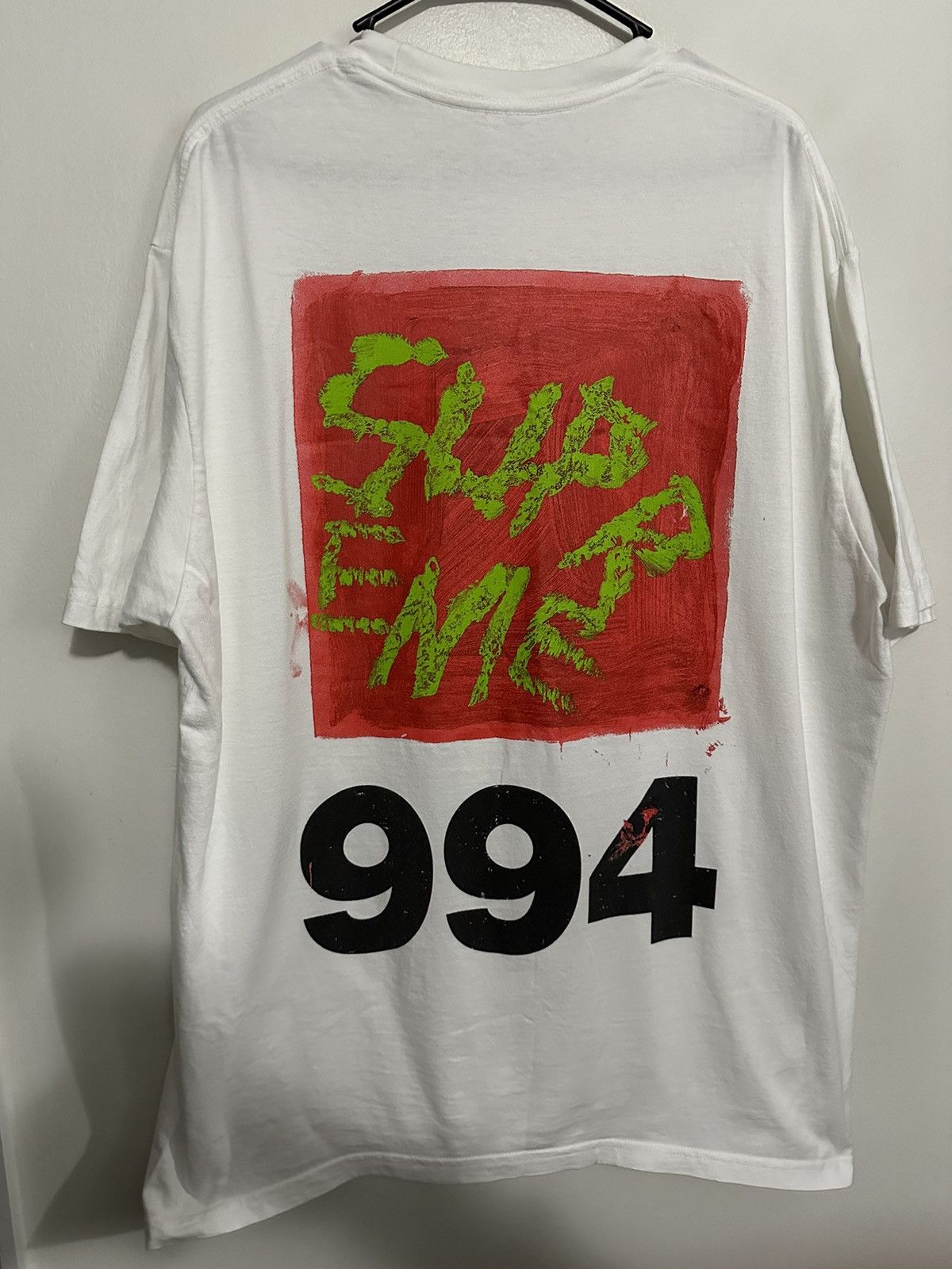 Supreme Supreme Paint Tee Size US XL / EU 56 / 4 - 1 Thumbnail