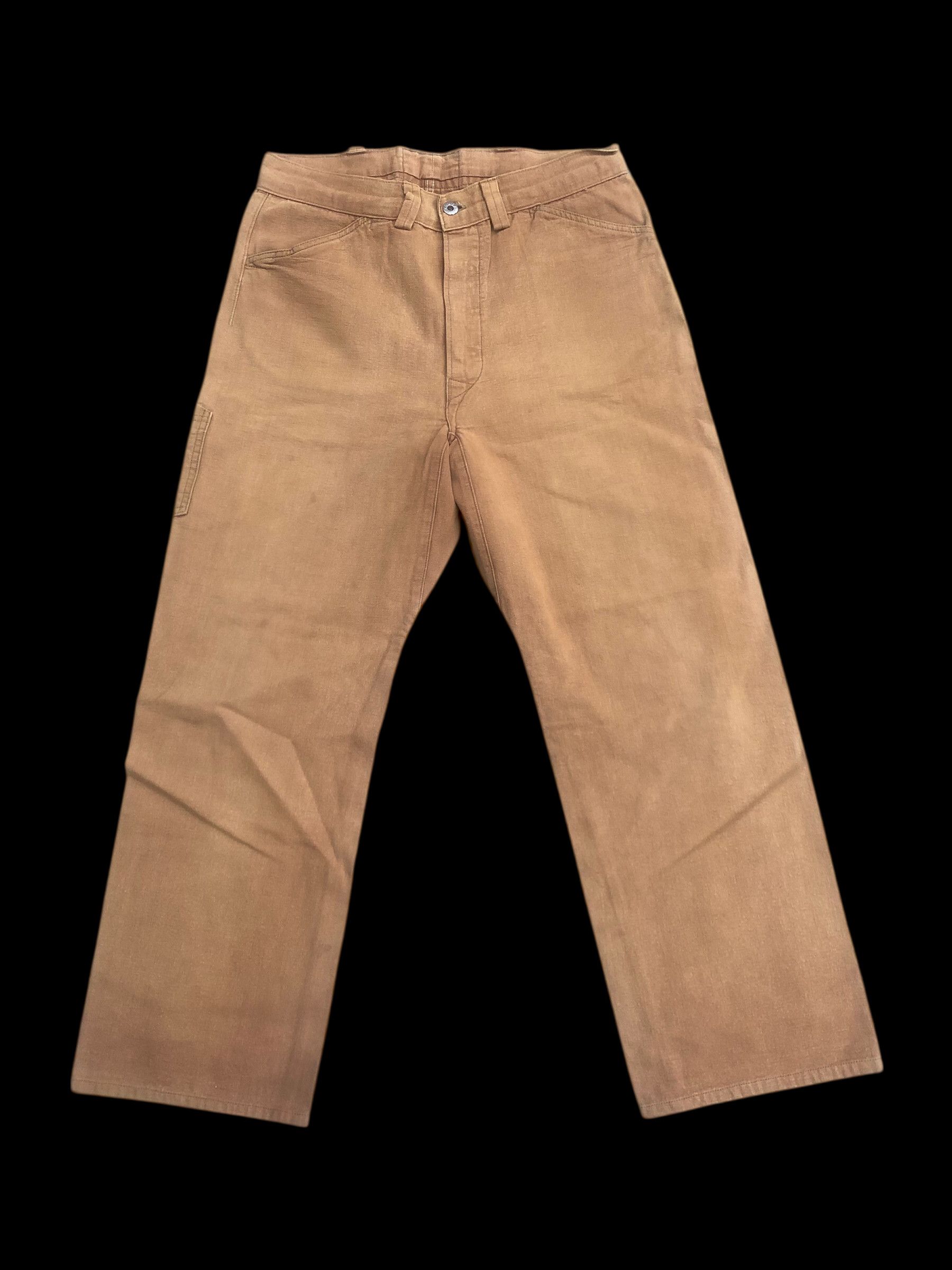 Warehouse & Co. 🔥HELLER'S CAFE by WAREHOUSE & CO Duck Carpenter Pants Size US 31 - 1 Thumbnail