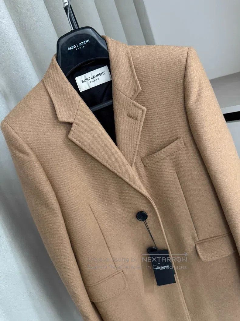 Saint Laurent Paris Saint Laurent Paris Coat Size US M / EU 48-50 / 2 - 2 Thumbnail