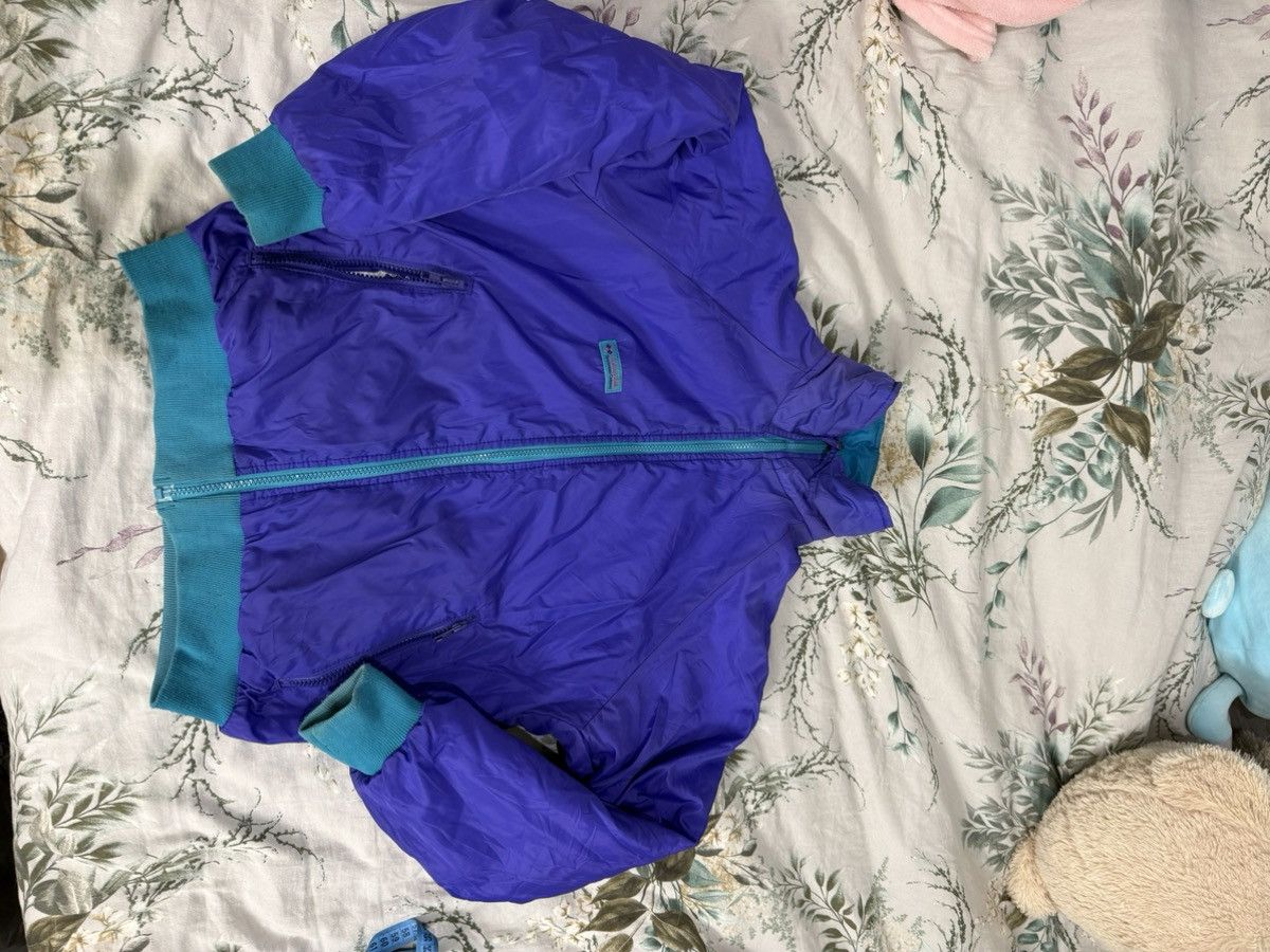 Columbia Vintage Columbia 90s Reversible Bomber Jacket Purple/Teal M Size M / US 6-8 / IT 42-44 - 15 Thumbnail