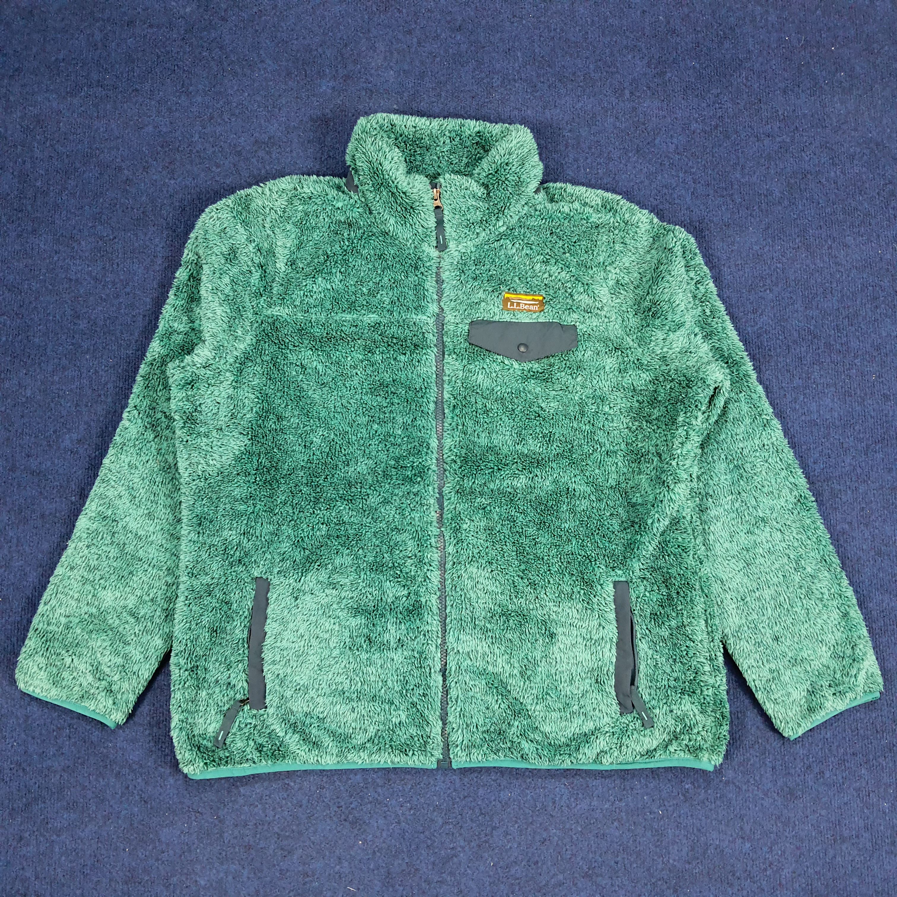L.L. Bean × Vintage Vintage L.L.Bean Outdoor Winter Fleece Jacket Size US L / EU 52-54 / 3 - 1 Thumbnail