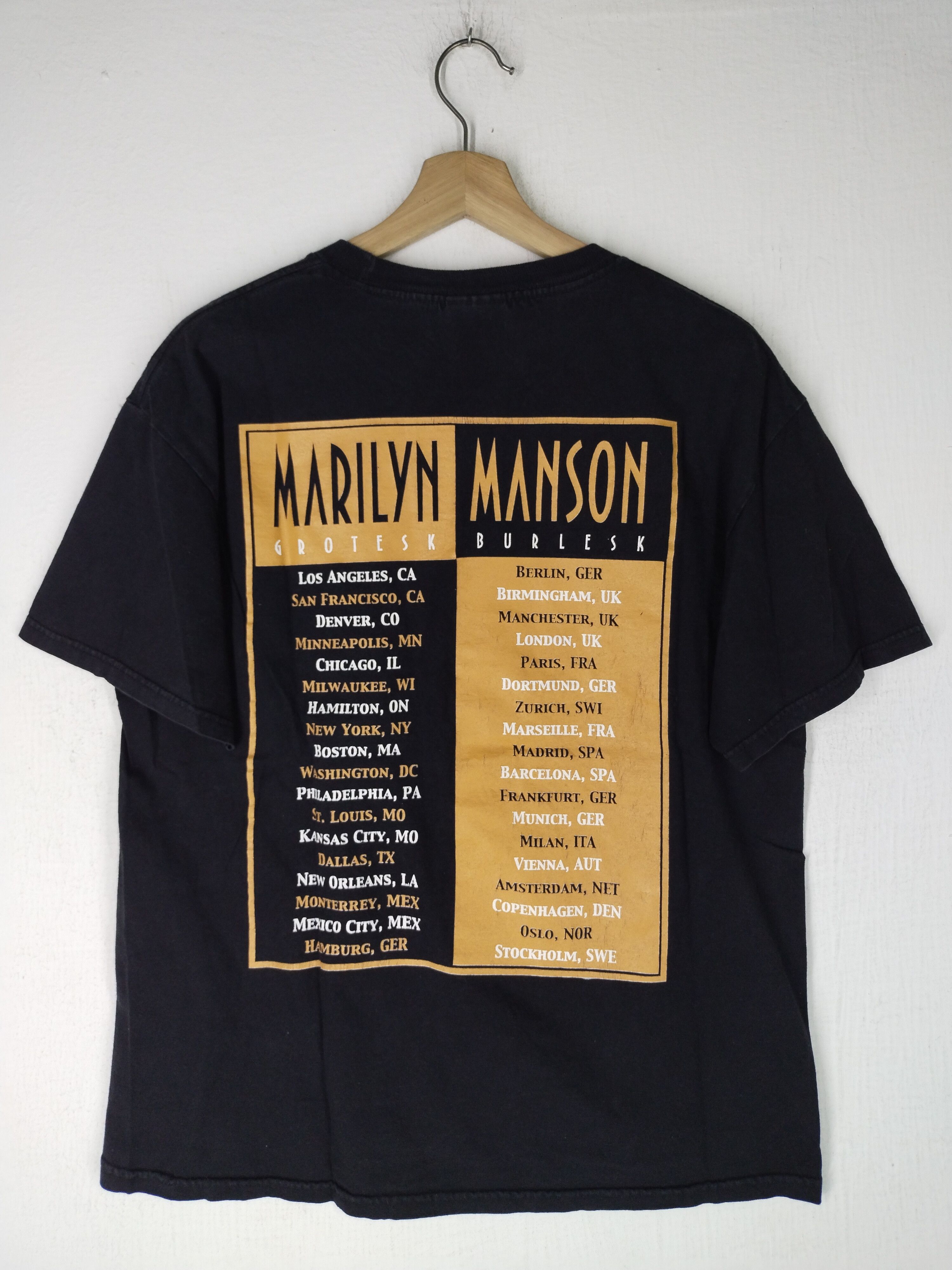 Marilyn Manson 03's Vintage The Golden Age Of Grotesque Promo Shirt Tee Size US M / EU 48-50 / 2 - 8 Thumbnail