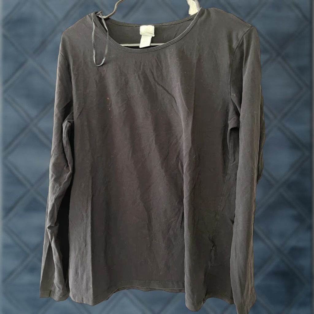 H&M H&M Black Long sleeve Crew Neck Tee Lightweight Women’s XL Shirt Pullover Activewear Womens Size XL Comfort Fit Size XL / US 12-14 / IT 48-50 - 1 Thumbnail