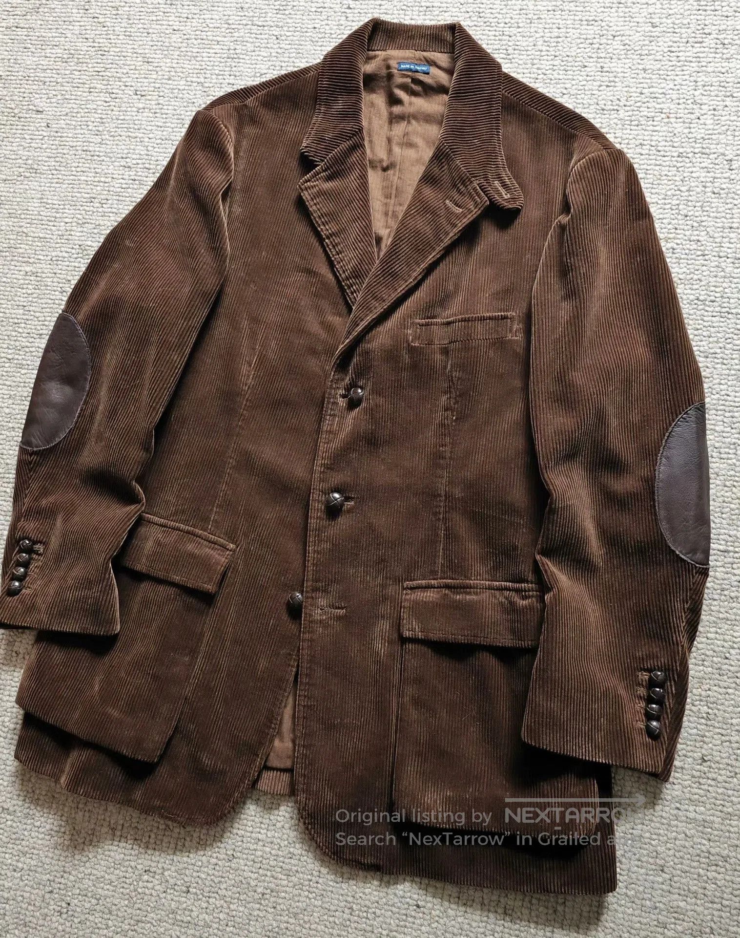 Polo Ralph Lauren Polo Ralph Lauren Corduroy Blazer Jacket. Size US XL / EU 56 / 4 - 2 Thumbnail