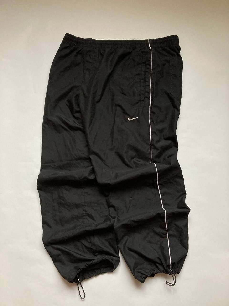 Nike × Vintage Vintage Nike Track Pants Nylon Drill Y2K Style Size US 36 / EU 52 - 1 Thumbnail