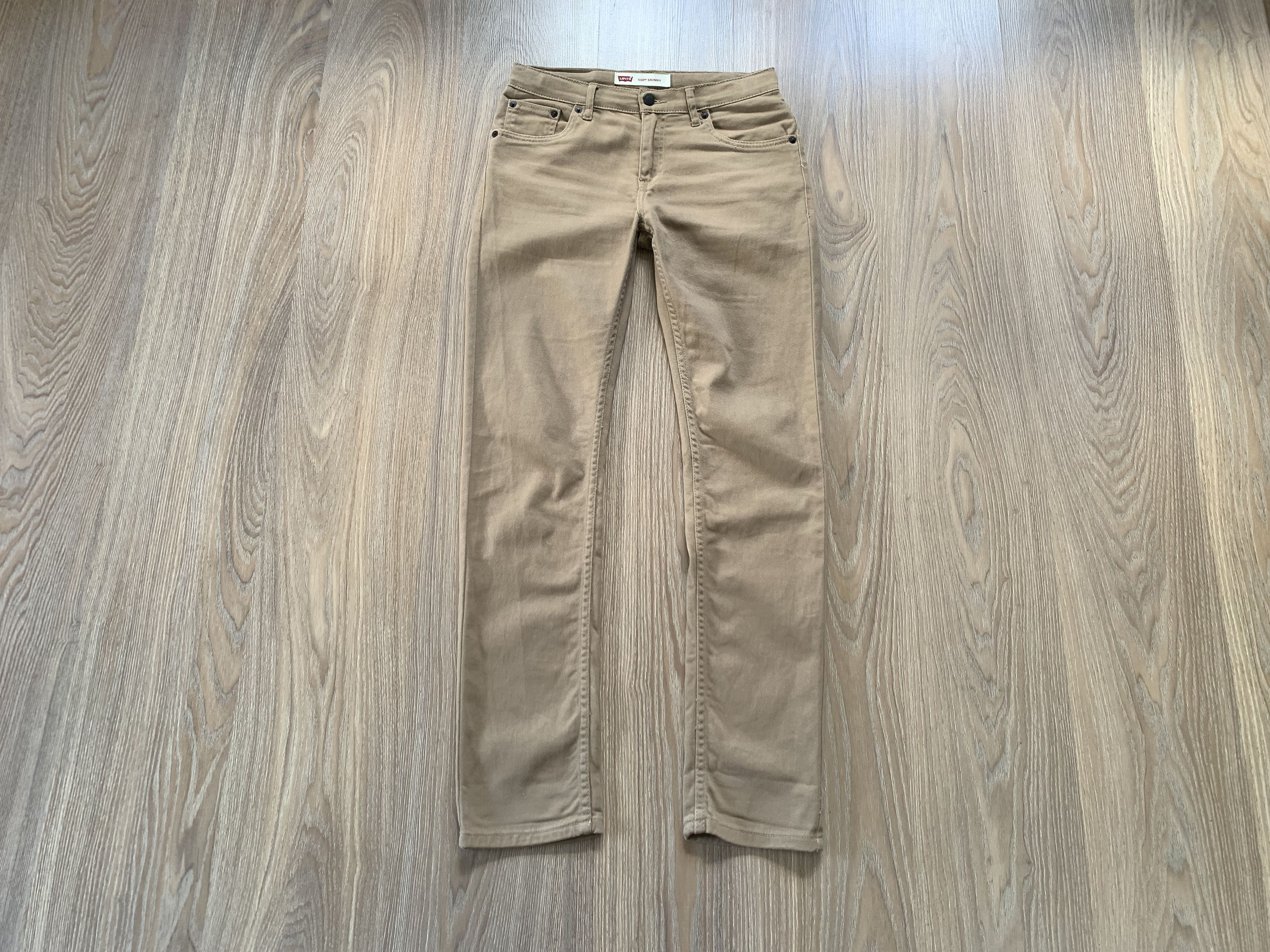 Levi's Youth Levis 510 Skinny Beige Stretch Jeans Size US 26 / EU 42 - 1 Thumbnail