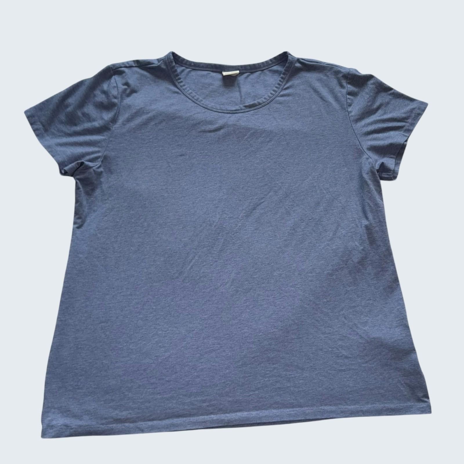 H&M HM Basics Teen Womens XXL Heathered Blue Crew Neck Size XXL / US 16-18 / IT 52-54 - 1 Thumbnail