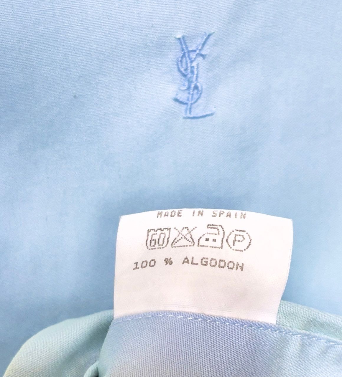 Yves Saint Laurent 🔥 tiffany blue YSL Yves Saint Laurent shirt size L Size US L / EU 52-54 / 3 - 7 Thumbnail