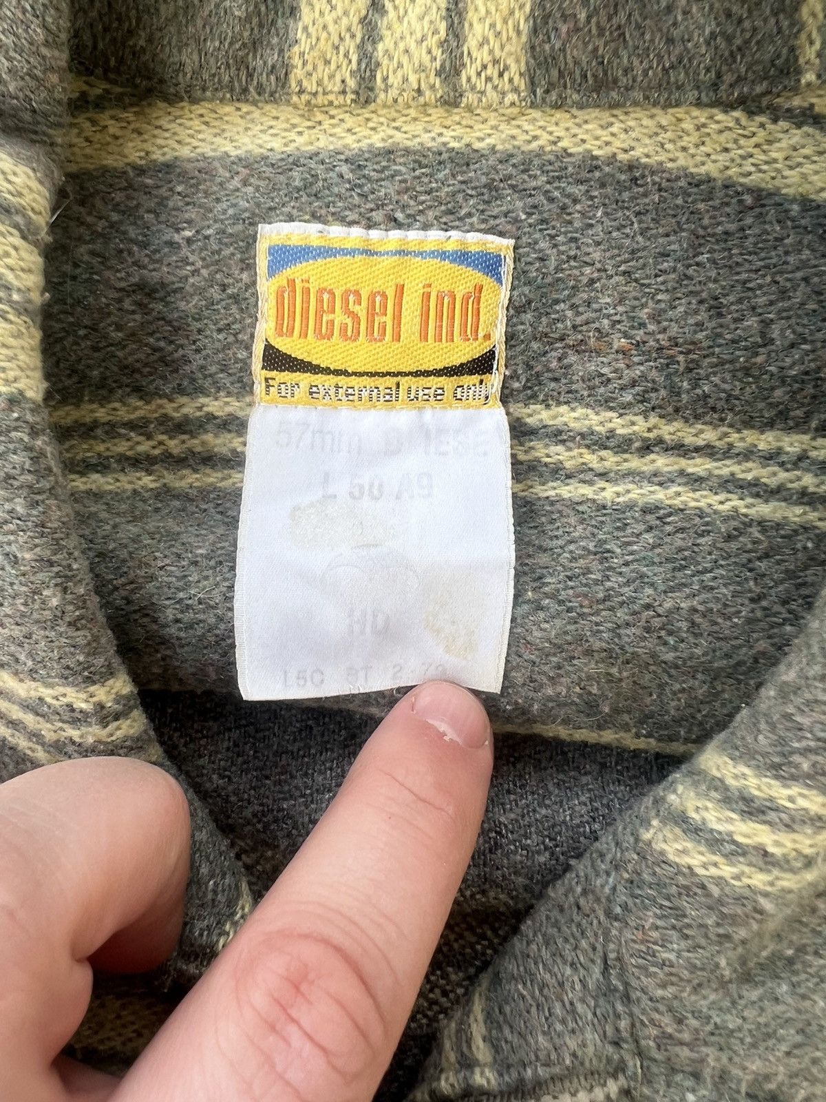Diesel Diesel Y2K Vintage Jacket Size US L / EU 52-54 / 3 - 5 Thumbnail