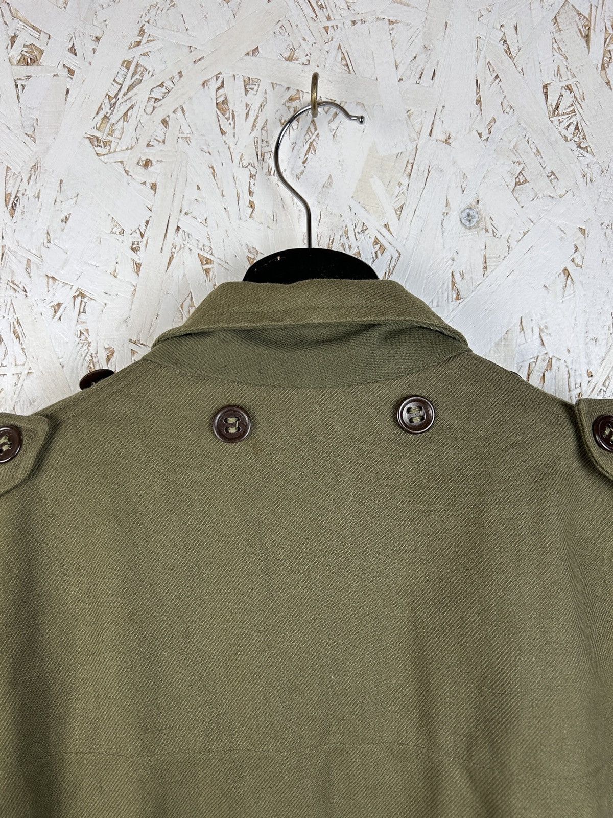 50s Vintage French Army M47 Field Jacket Size 46