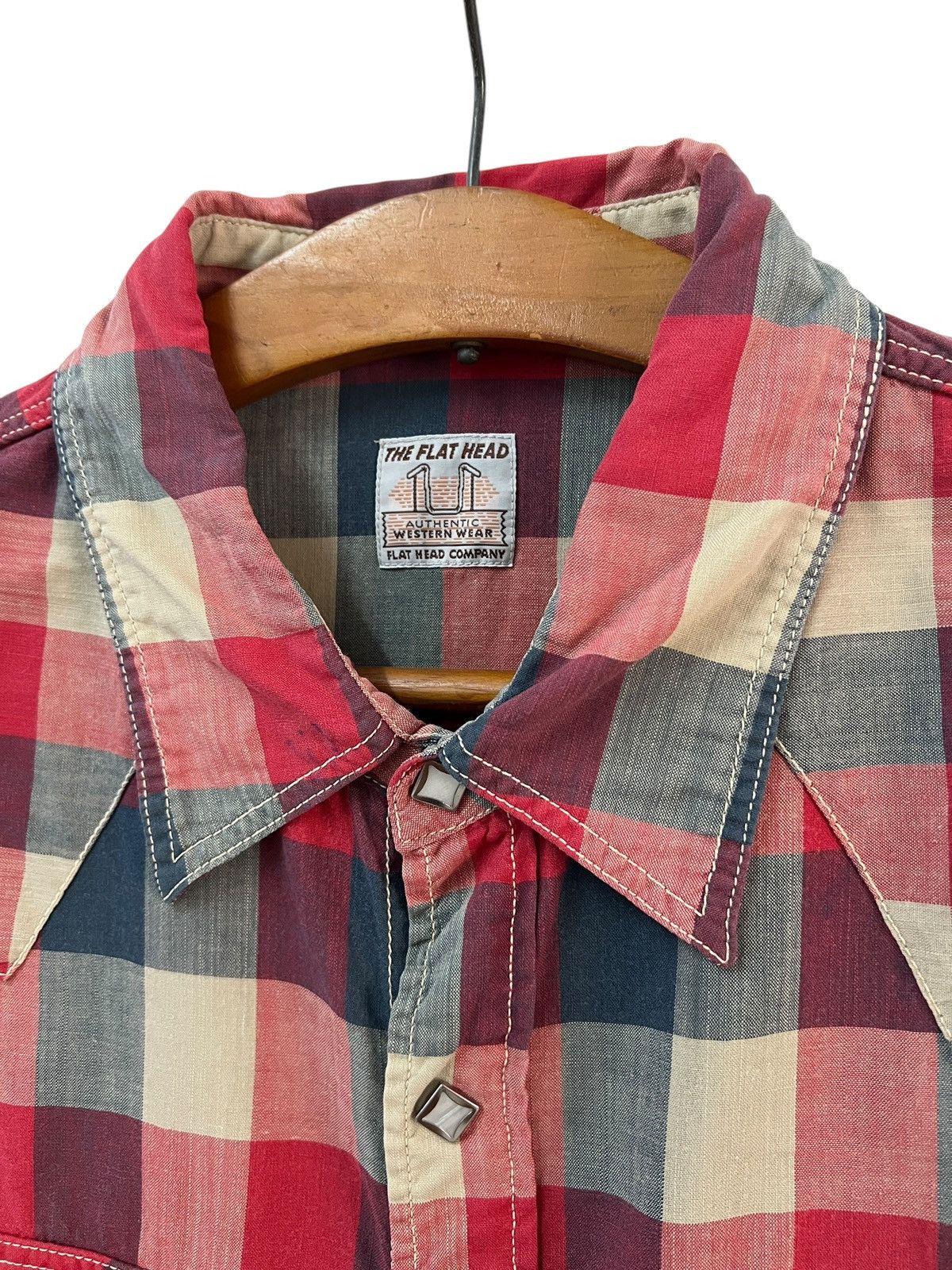 The Flat Head Vintage The Flat Head Western Button Up Shirt Size US S / EU 44-46 / 1 - 6 Thumbnail