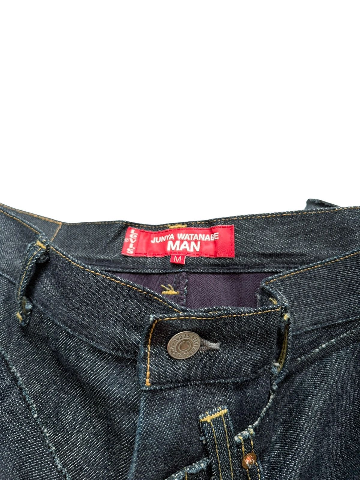 Junya Watanabe × Levi's 2024 Patchwork Runway Levi’s Denim Jeans Size US 32 / EU 48 - 12 Thumbnail