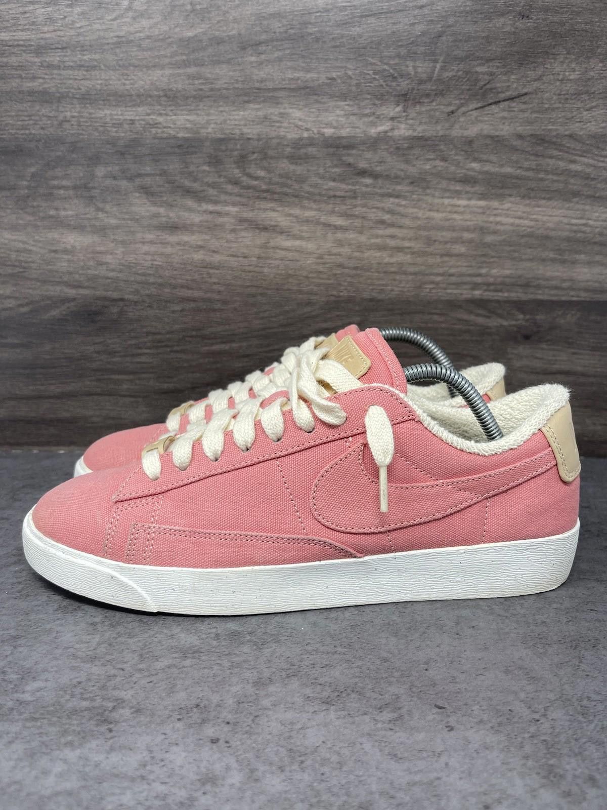 Nike Nike Blazer LX Low Sneakers Womens Size 8.5 Pink Canvas Size US 8.5 / IT 38.5 - 1 Thumbnail