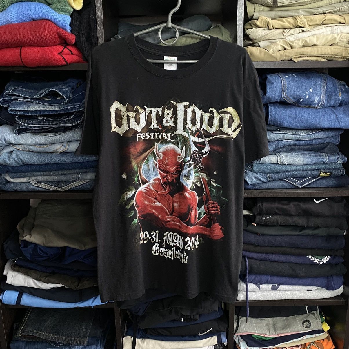 Band Tees Vintage Out&Loud Big Logo Festival 00’s band tee Size US L / EU 52-54 / 3 - 1 Thumbnail