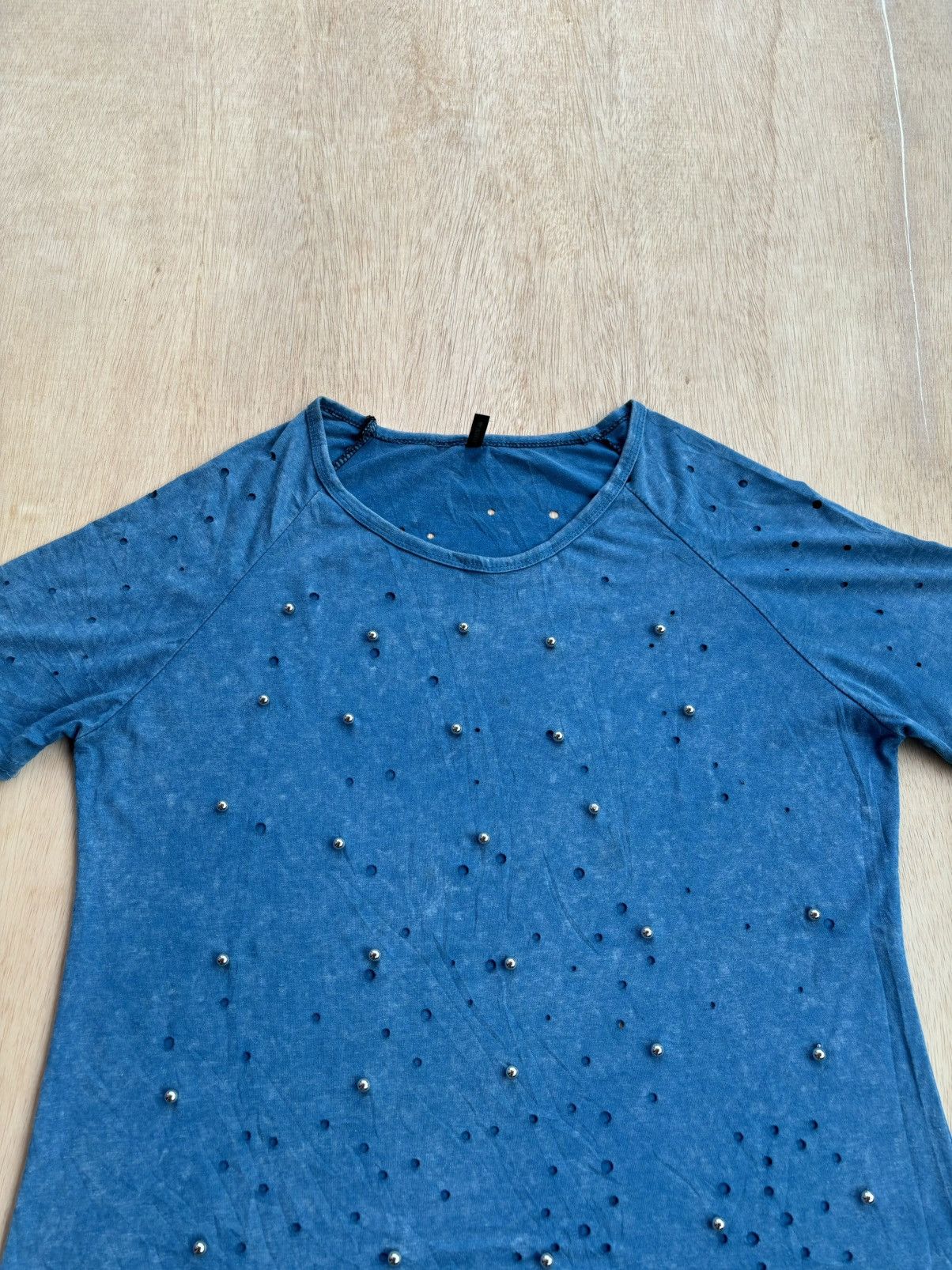 20471120 × Beauty Beast × Japanese Brand Y2k Studded Ifsixwasnine Style Tshirt Size ONE SIZE - 2 Thumbnail