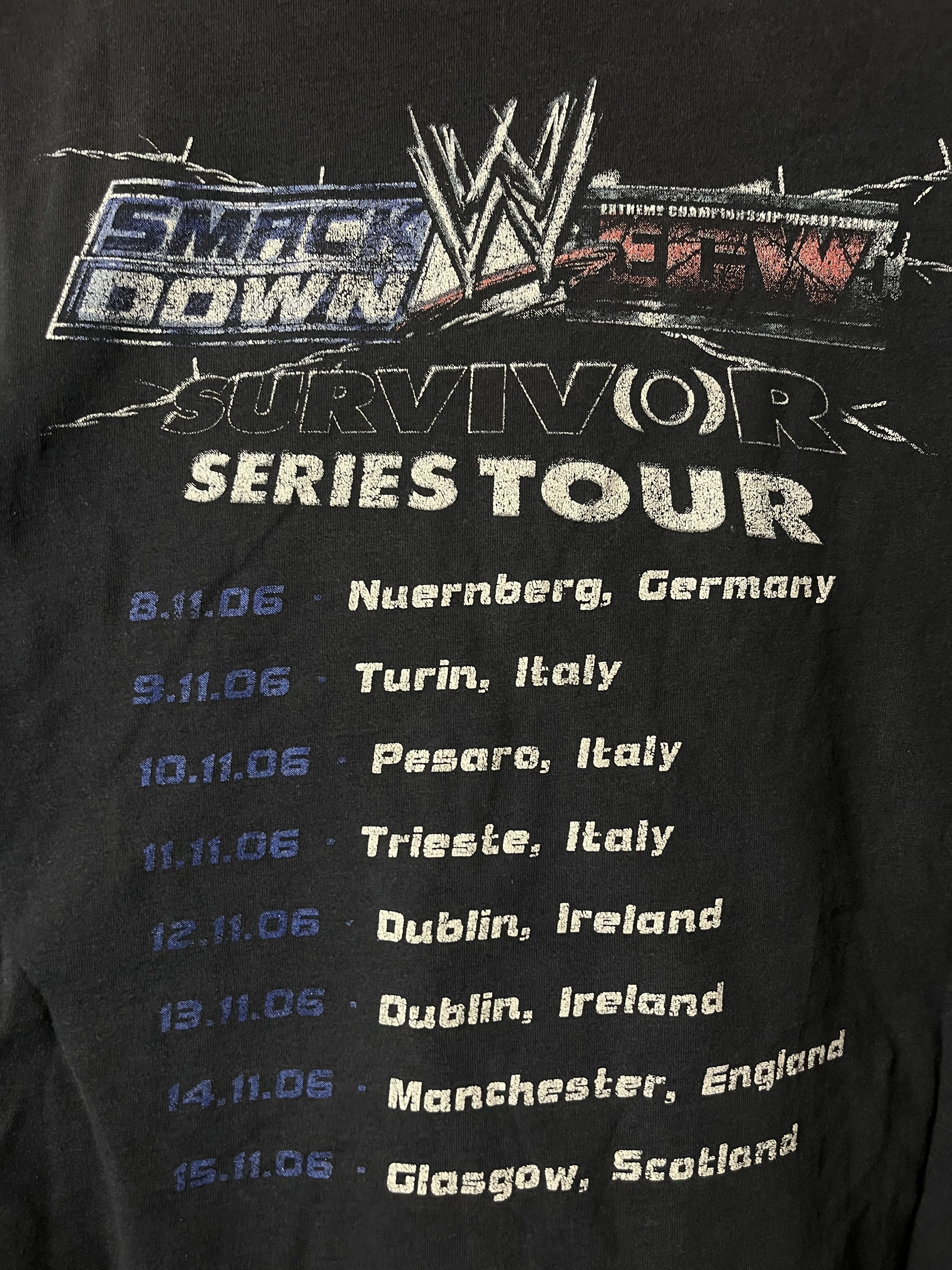 Vintage × WWE × WWF 05' WWE Survivor Series Tour Size US XL / EU 56 / 4 - 9 Thumbnail