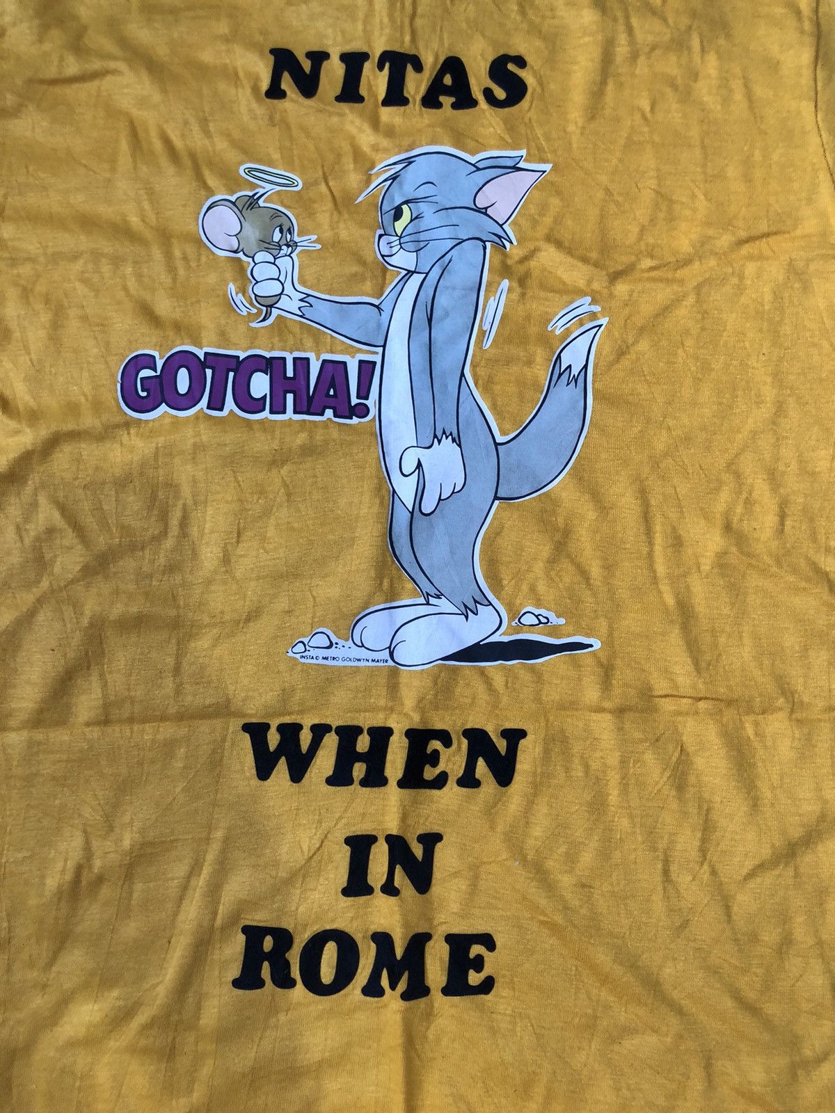 Vintage Vintage tom & Jerry t-shirt Size US M / EU 48-50 / 2 - 3 Thumbnail