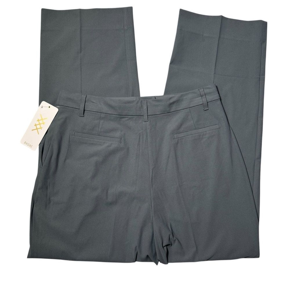 Rhone NWT New $148 Rhone Commuter Pleat Blue Slate Gray Pants Siz Size 36" / US 14 / IT 50 - 4 Thumbnail