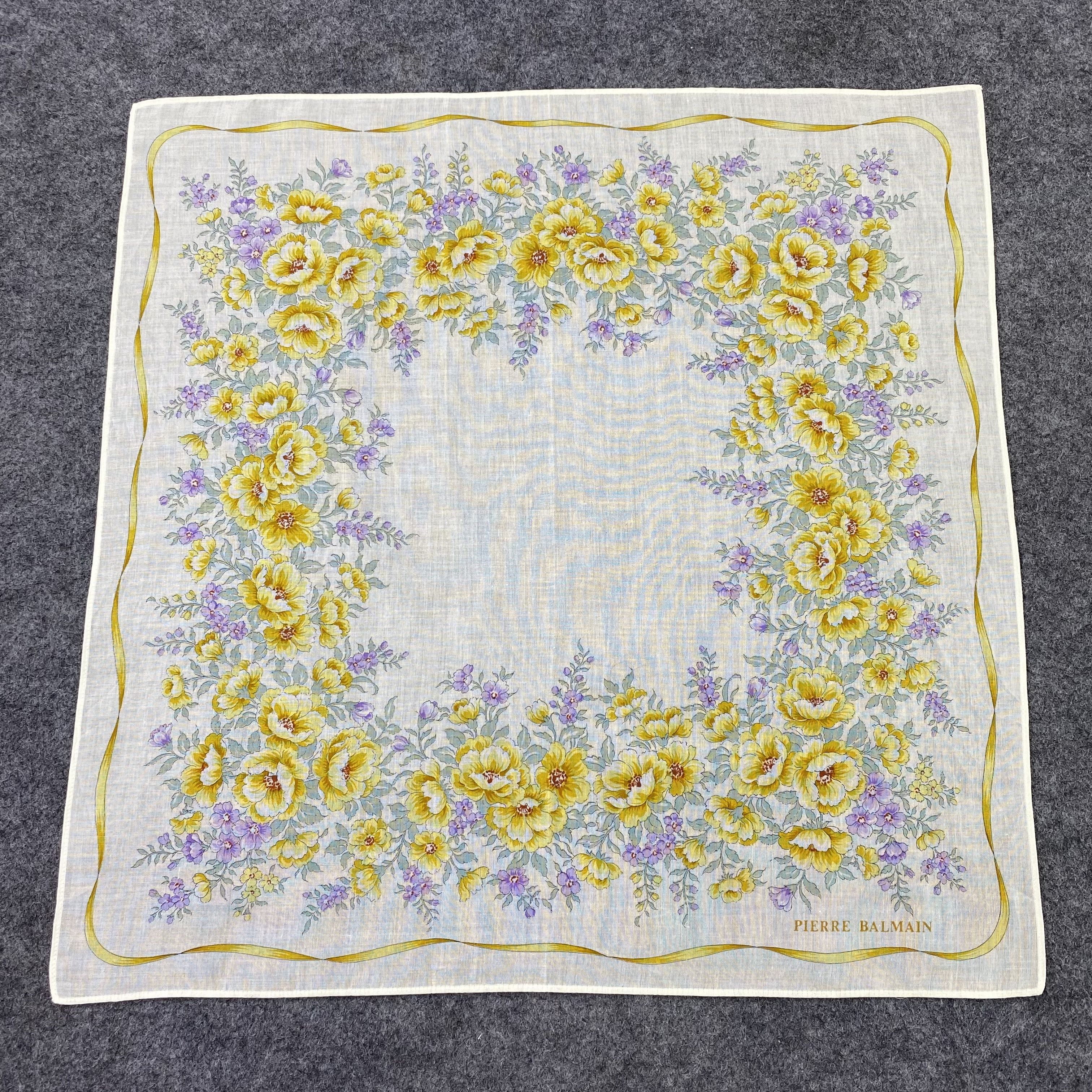 Pierre Balmain Pierre Balmain Handkerchief / Bandana / Neckerchief -B929 Size ONE SIZE - 3 Thumbnail