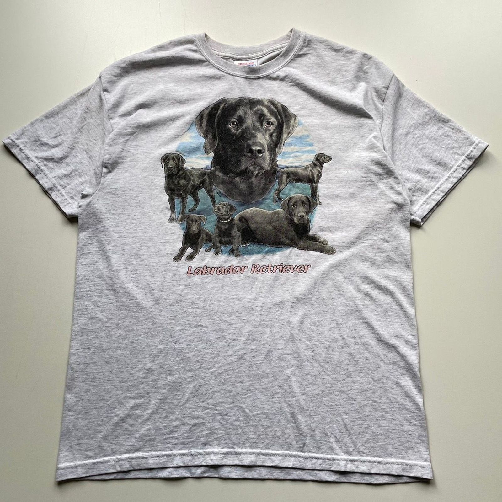 Vintage Vintage 1990s Labrador Retriever Dog Graphic T Shirt Large Size US L / EU 52-54 / 3 - 1 Thumbnail