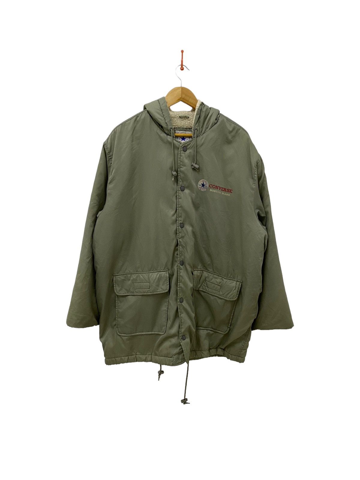 Converse × Vintage Vintage Converse Parka Size US XL / EU 56 / 4 - 2 Thumbnail