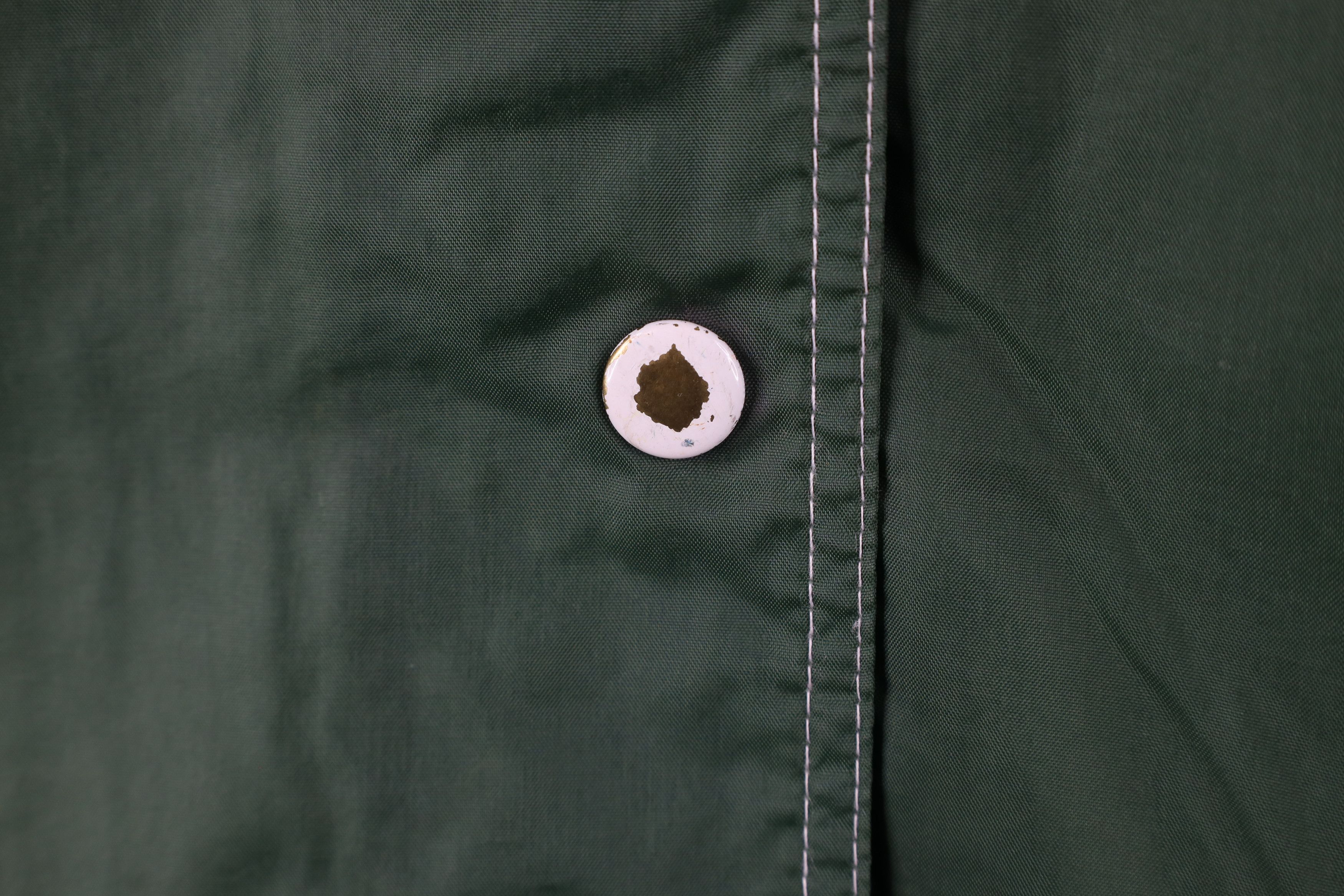 Vintage Vintage 70s Streetwear Lined Coaches Coach Jacket Green USA Size XL / US 12-14 / IT 48-50 - 4 Thumbnail