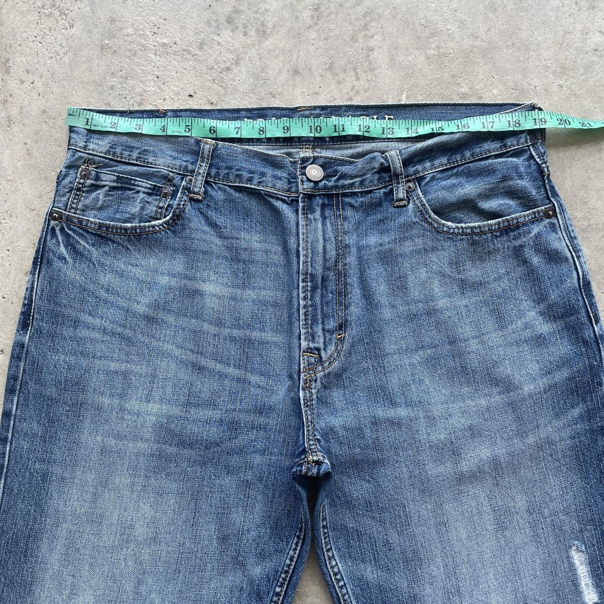 American Eagle Outfitters W38 Vintage American Eagle BAGGY Jeans Faded Denim Pants Size US 38 / EU 54 - 5 Thumbnail