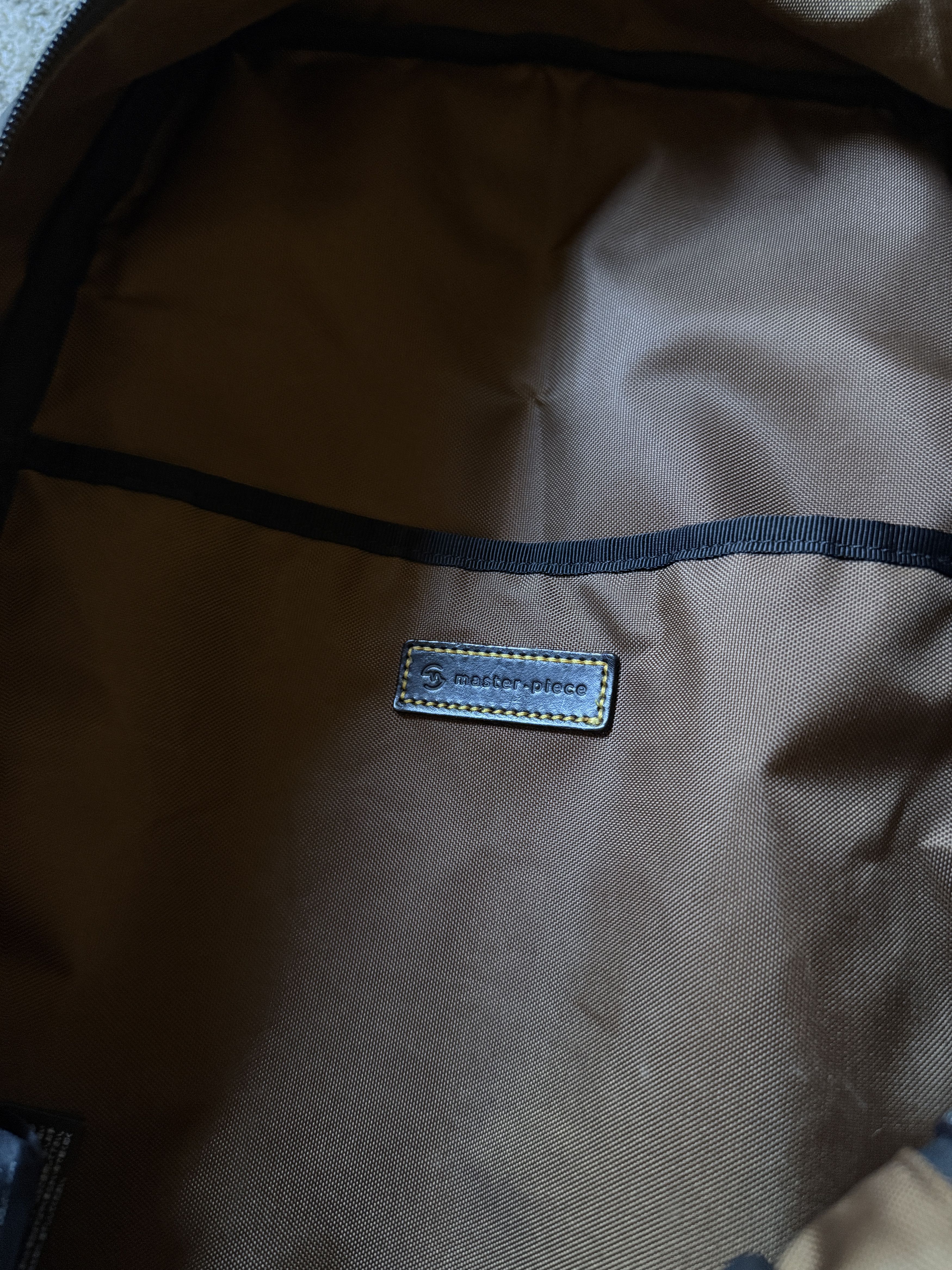 MasterPiece MASTER-PIECE Japan 'Slick' Backpack - CORDURA Nylon/Leather Size ONE SIZE - 16 Thumbnail