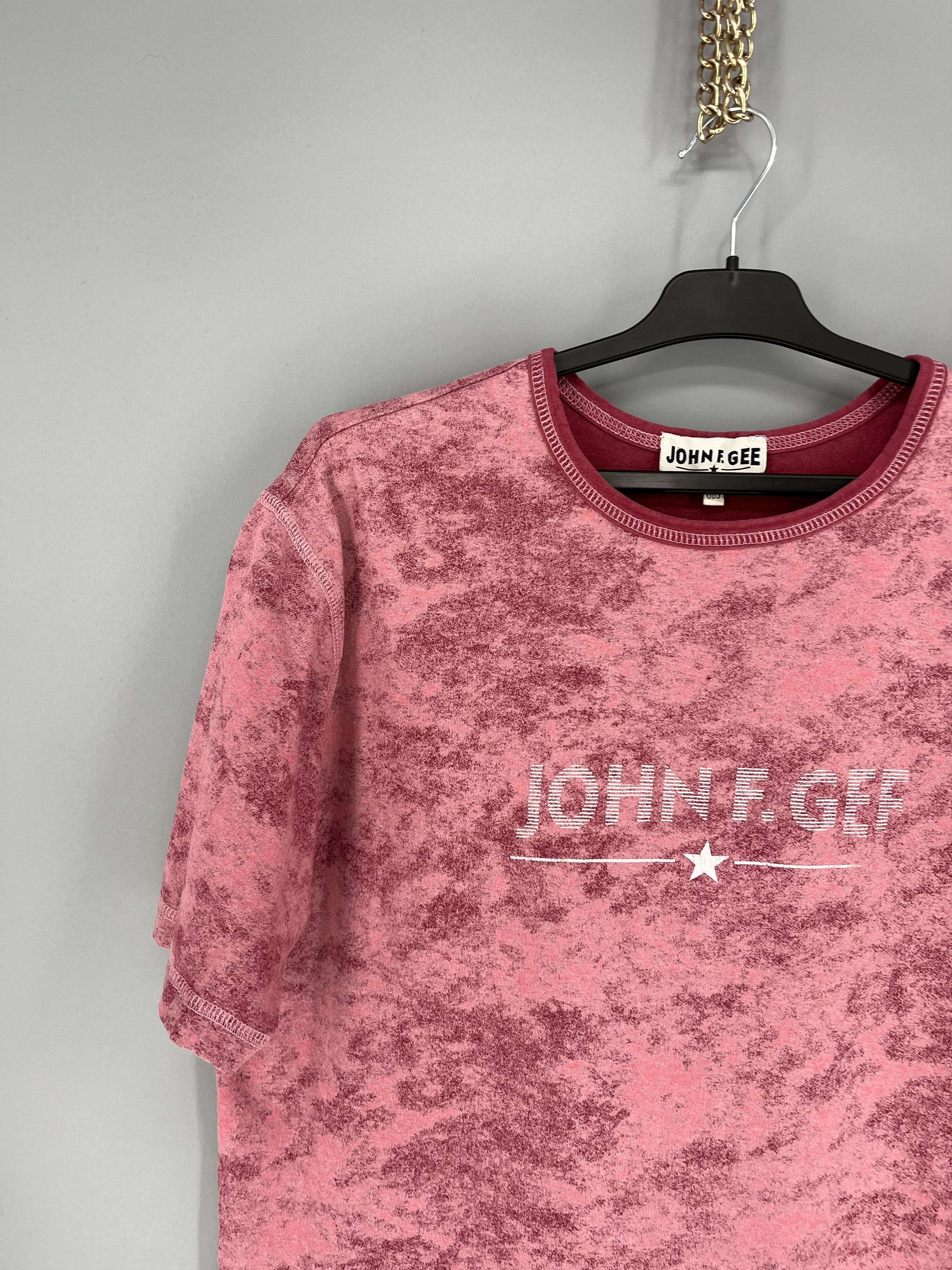 Japanese Brand × Vintage Vintage John F. Gee 90s Vintage Tie Dye Y2K Japanese Style Size US L / EU 52-54 / 3 - 4 Thumbnail