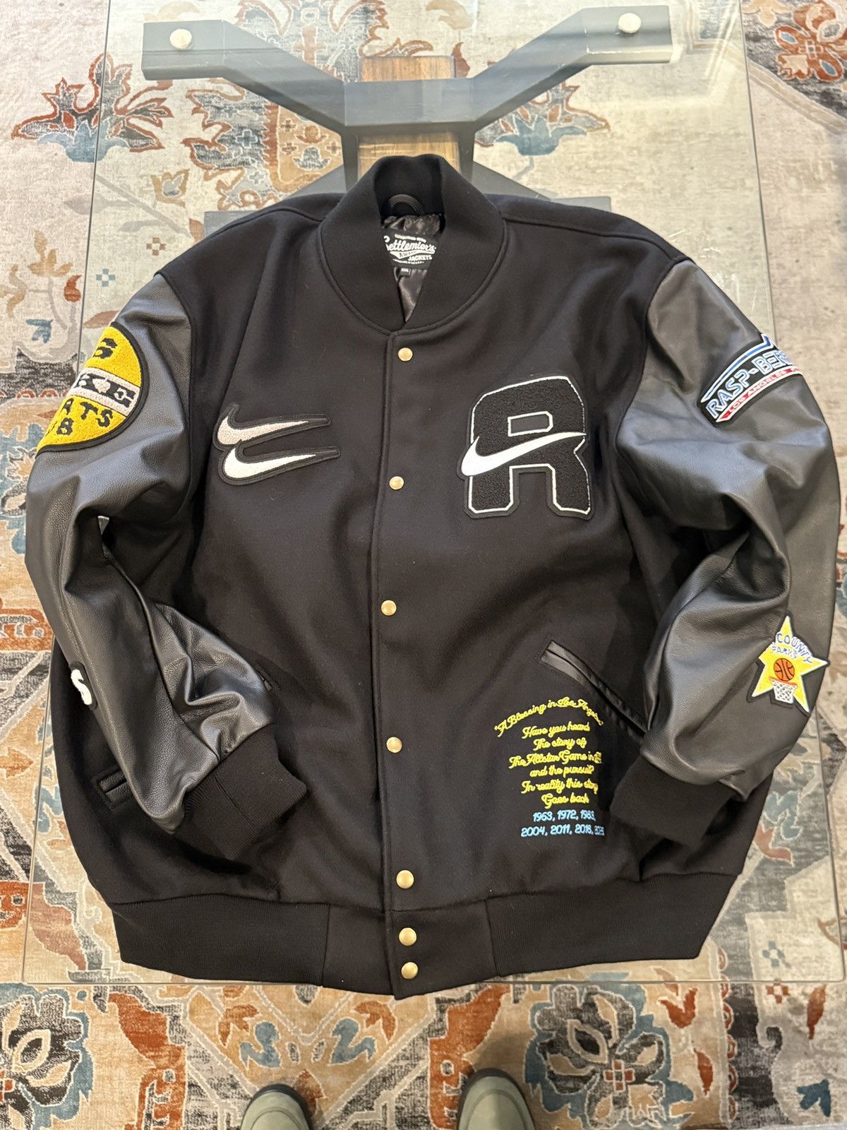 The GV Gallery Nike x GV Gallery Varsity Jacket Size US XXL / EU 58 / 5 - 1 Thumbnail