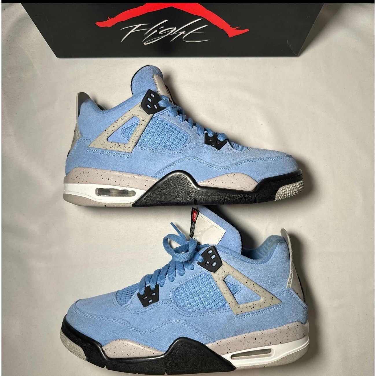 Jordan Brand × Nike Size 7 - Air Jordan 4 Retro GS University Blue Men's Shoes Size US 7 / EU 40 - 2 Thumbnail