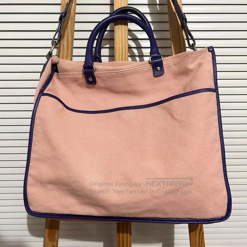 Vivienne Westwood Vivienne Westwood size os Pink Canvas Sports Bag, Single Sh Size ONE SIZE - 4 Thumbnail
