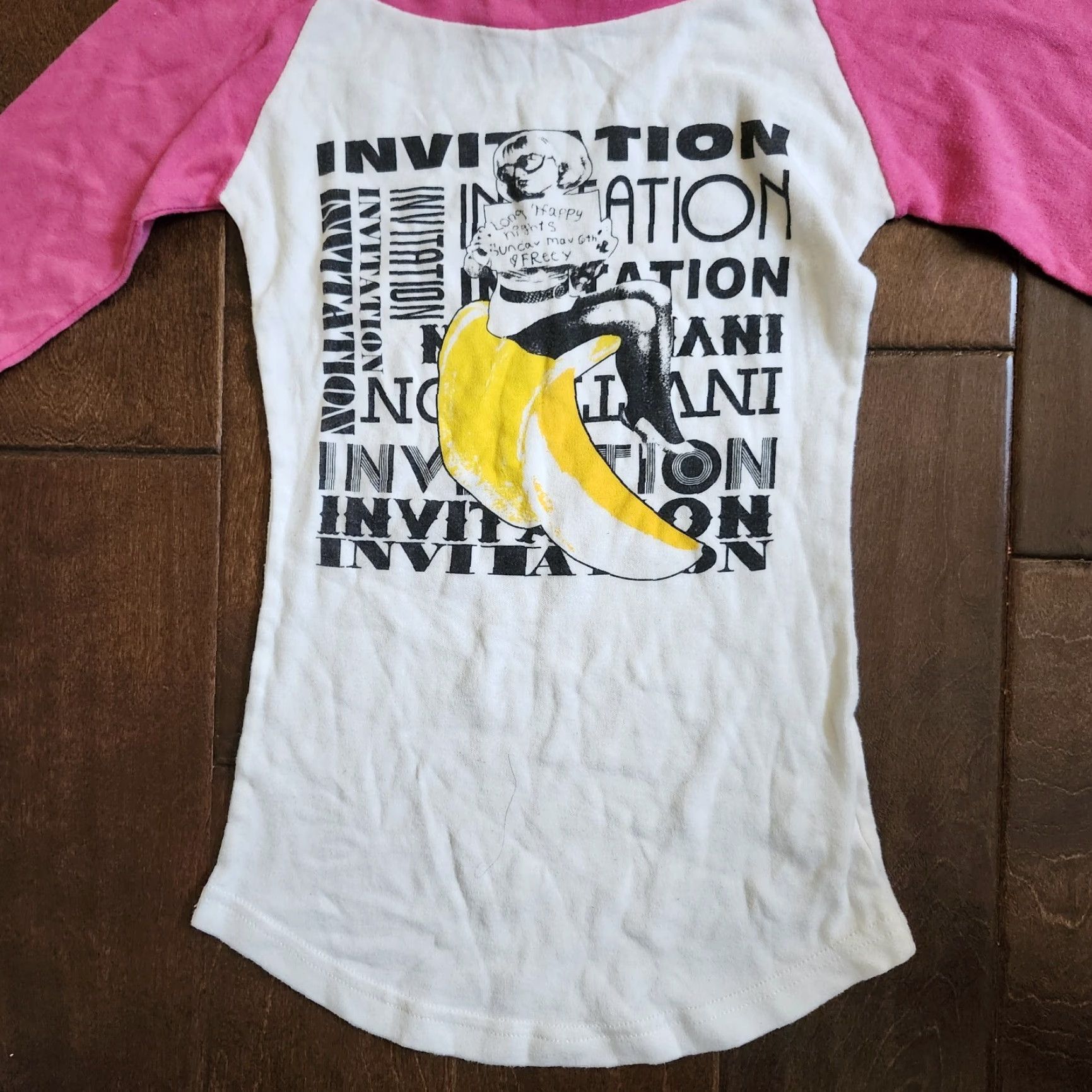 Vintage California Star Women's Shirt 3/4 Sleeve S Pink Juniors Crew Neck T-Shirt - All Seasons, Casual Size S / US 4 / IT 40 - 2 Thumbnail