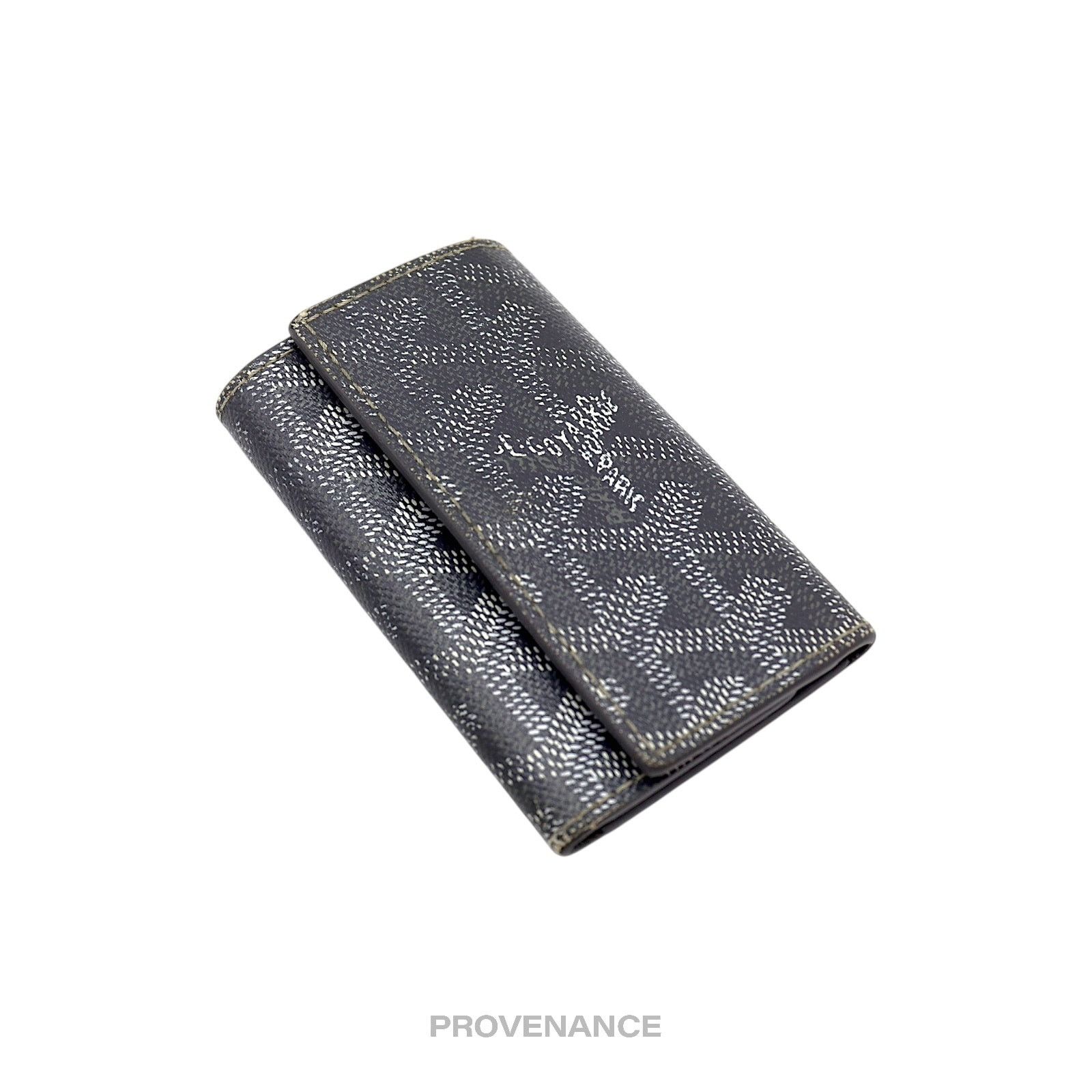 Goyard 🔴 Goyard 6 Key Case Wallet - Grey Goyardine Size ONE SIZE - 3 Thumbnail
