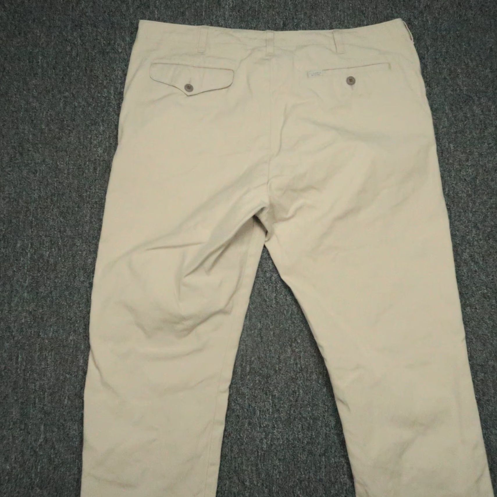 Filson Filson Pants Mens 42x34 River Rock Draftsman Canvas Chino Trouser Pockets Size US 42 / EU 58 - 4 Thumbnail