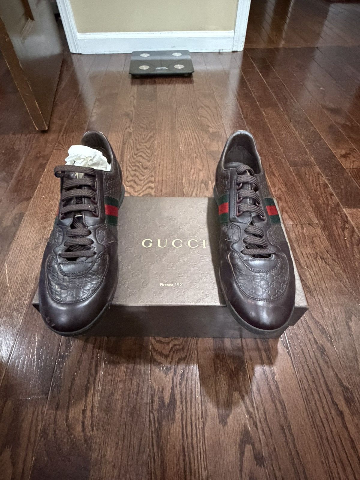 Gucci Gucci Brown Casual Shoes Size US 10.5 / EU 43-44 - 1 Thumbnail