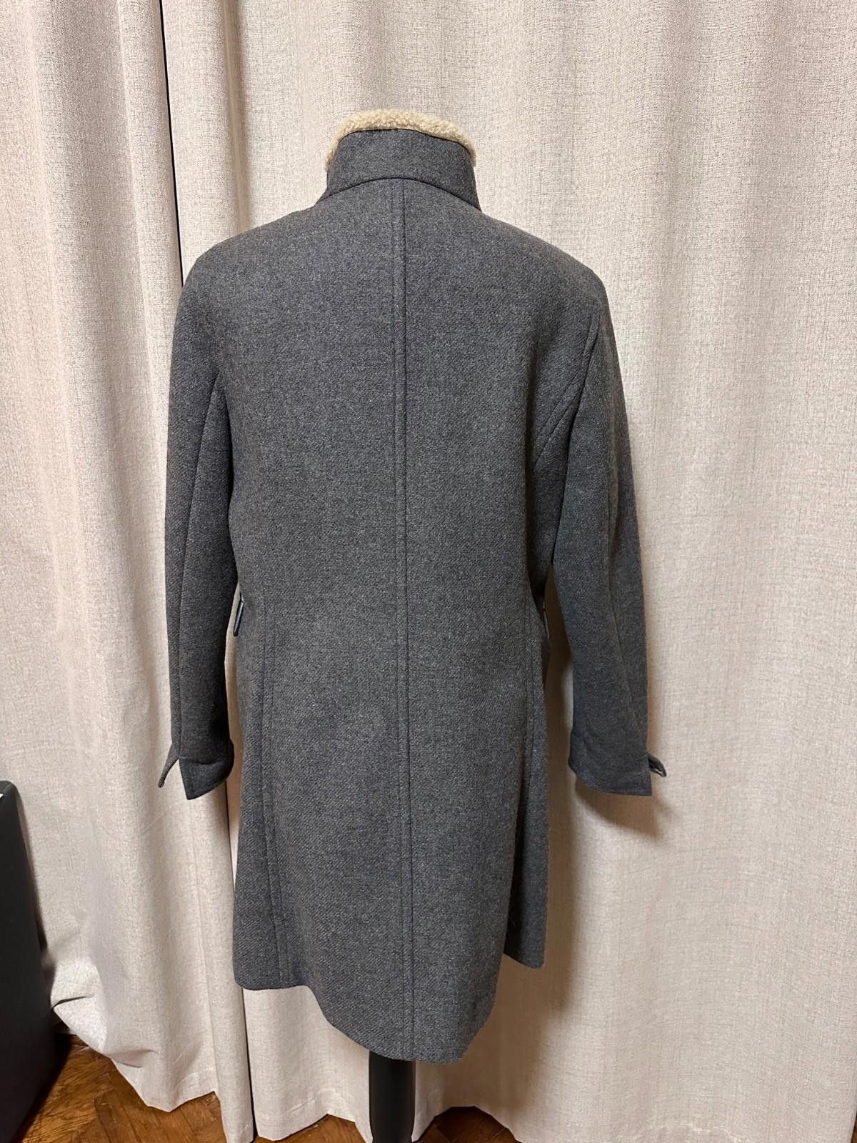 Bogner Bogner Lamm Coat Gray Sz L Size L / US 10 / IT 46 - 7 Thumbnail