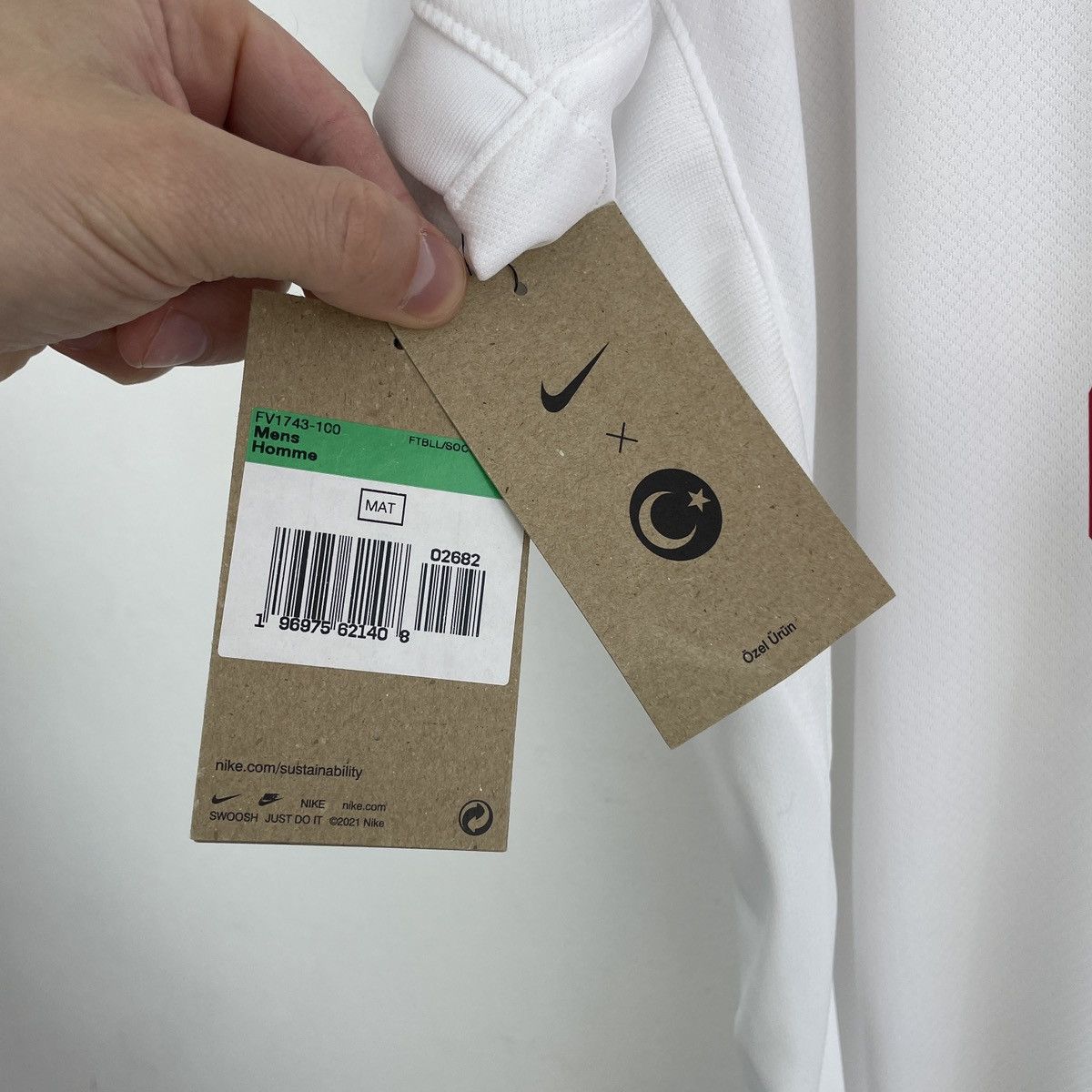 Nike Turkey Ferdi Kadioglu Nike Jersey Shirt Men 2024/2025 sz XL Size US XL / EU 56 / 4 - 10 Thumbnail