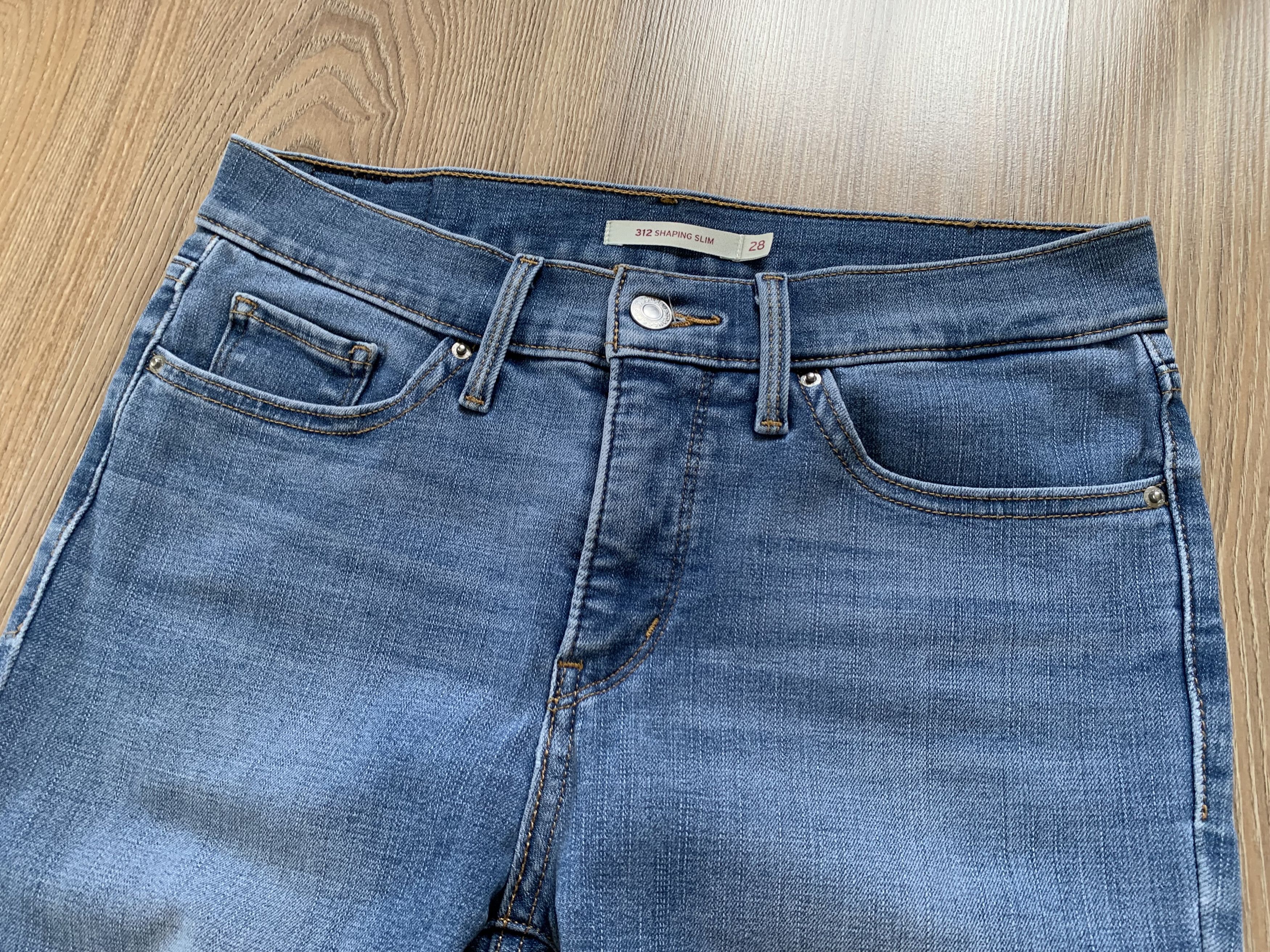 Levi's Levis 312 Shaping Slim Stretch Jeans Size 28" / US 6 / IT 42 - 4 Thumbnail