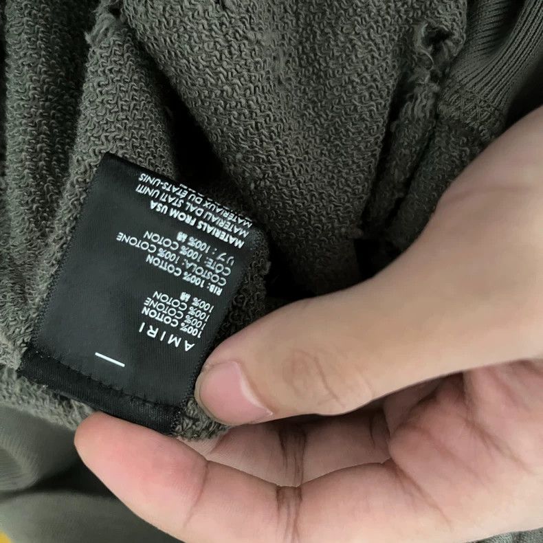 Amiri Amiri 21AW Tear the old detail sweatshirt 2502-Nextarrow Size US S / EU 44-46 / 1 - 3 Thumbnail