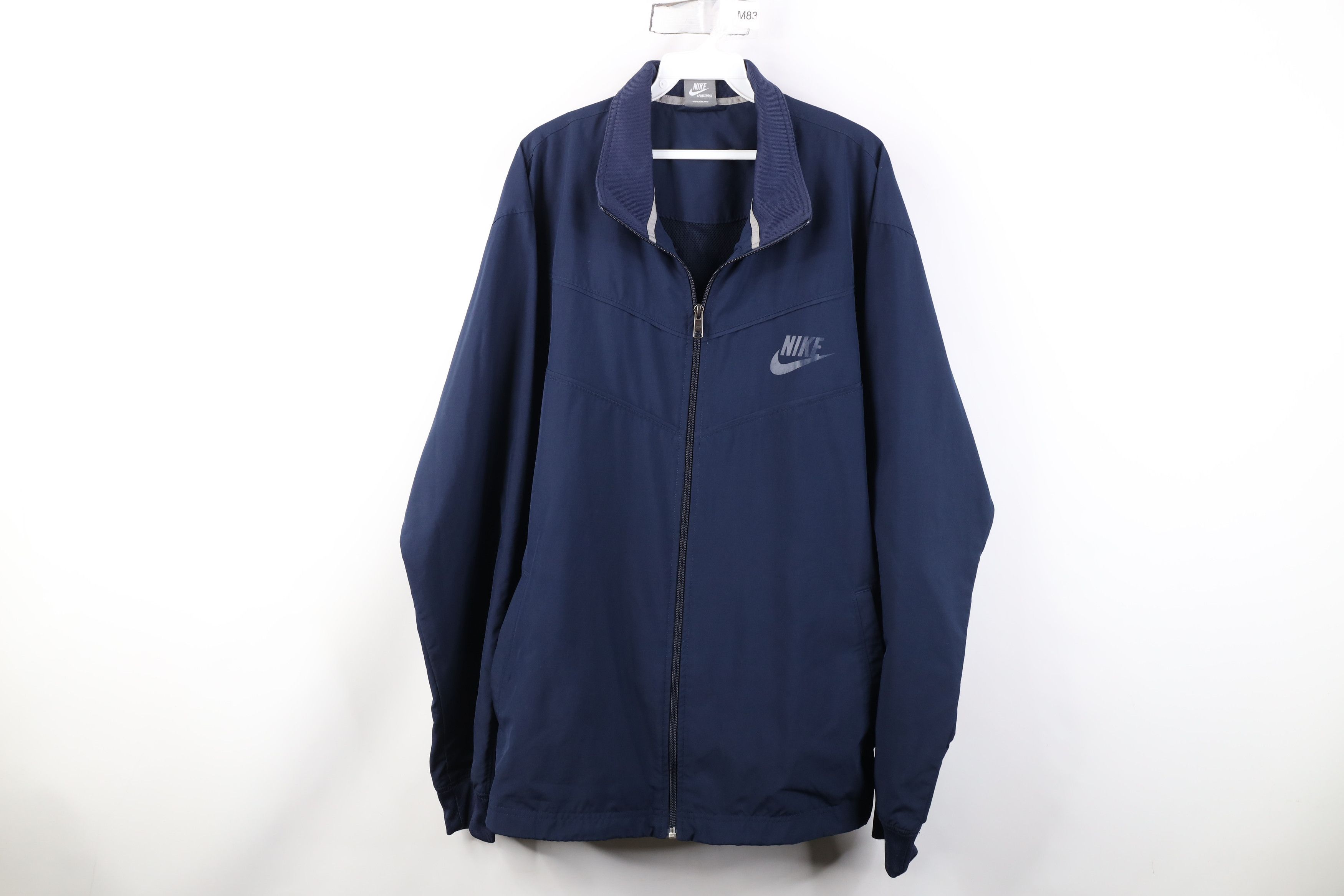 Nike Vintage Y2K Nike Sportswear Swoosh Windrunner Track Jacket Size US XL / EU 56 / 4 - 1 Thumbnail