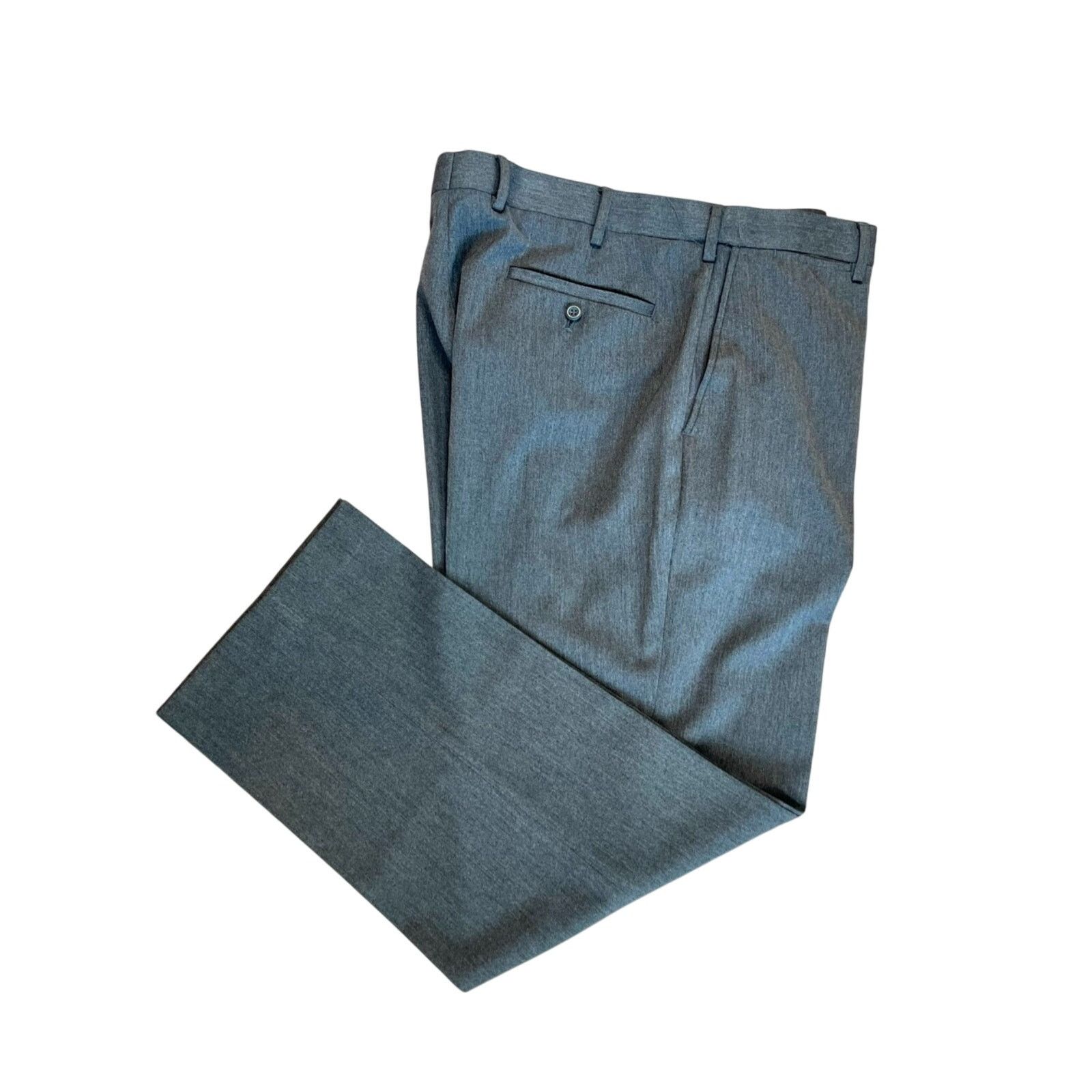 Other Louis Raphael Slim Fit Gray Dress Slacks Pants 38 Corpcore Size US 38 / EU 54 - 1 Thumbnail
