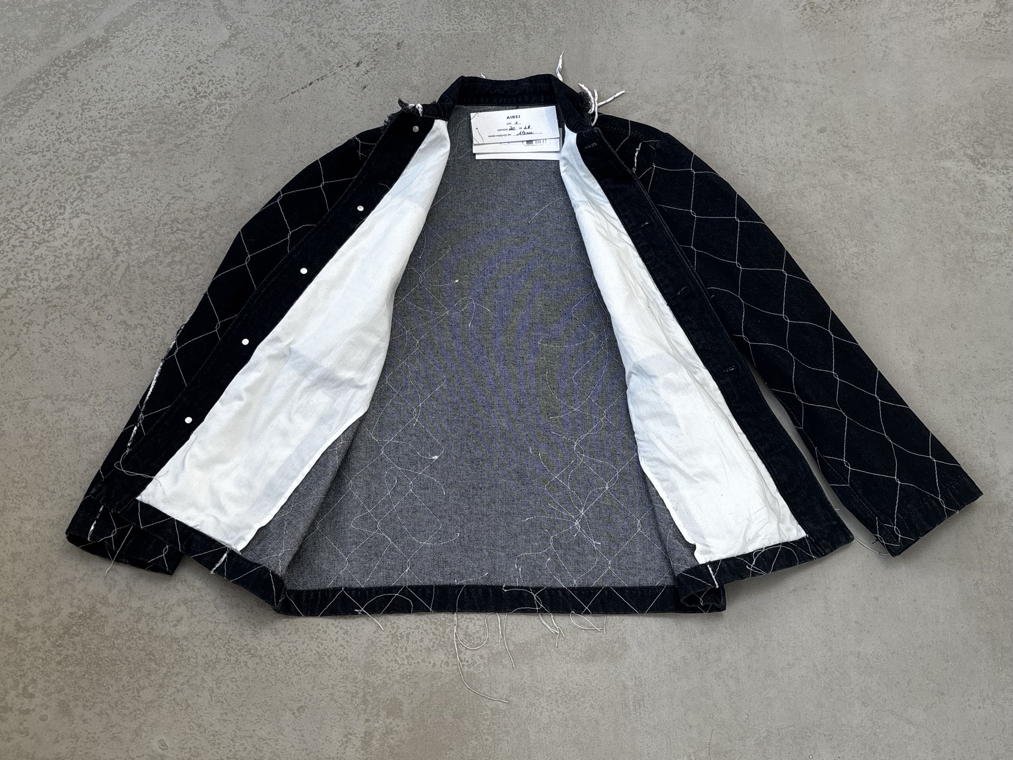 AIREI Airei Cargo Denim Chainlink Jacket Size US L / EU 52-54 / 3 - 7 Thumbnail